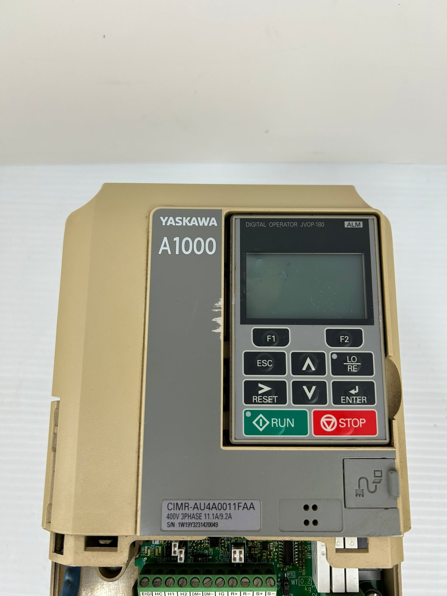 Yaskawa Electric CIMR-AU4A0011FAA AC Industrial Drive A1000 Rev E