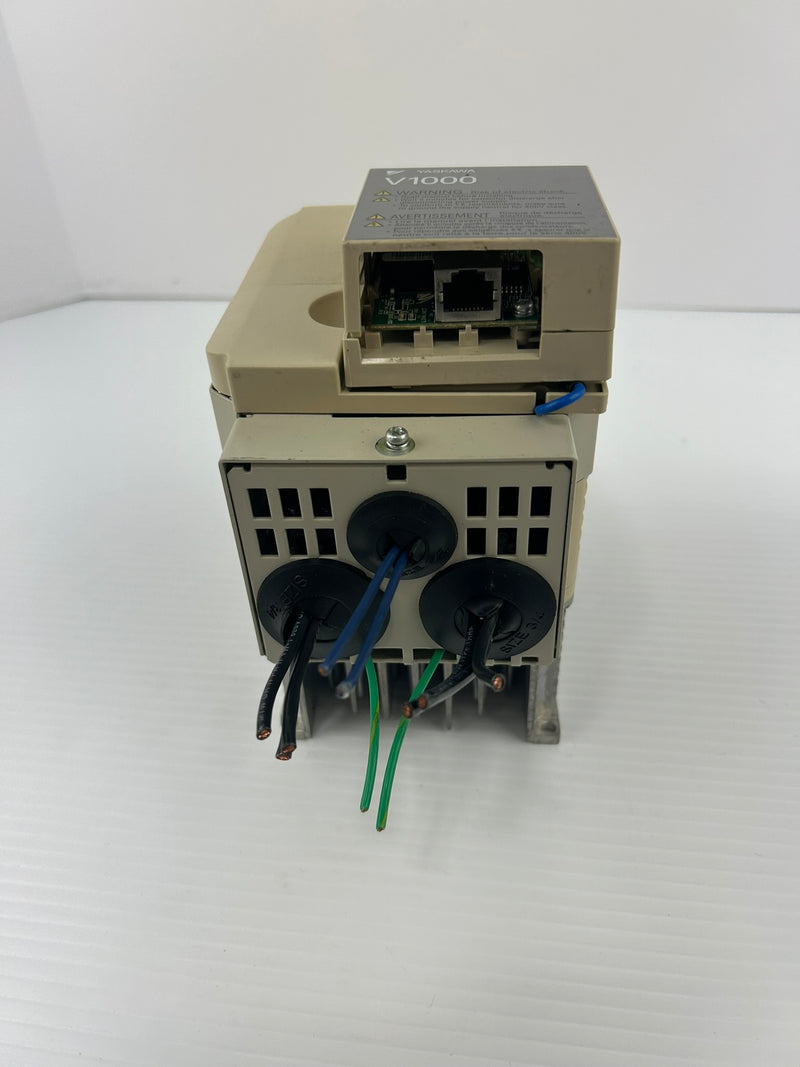 Yaskawa CIMR-VU4A0005FAA AC Motor Drive V1000 Rev D