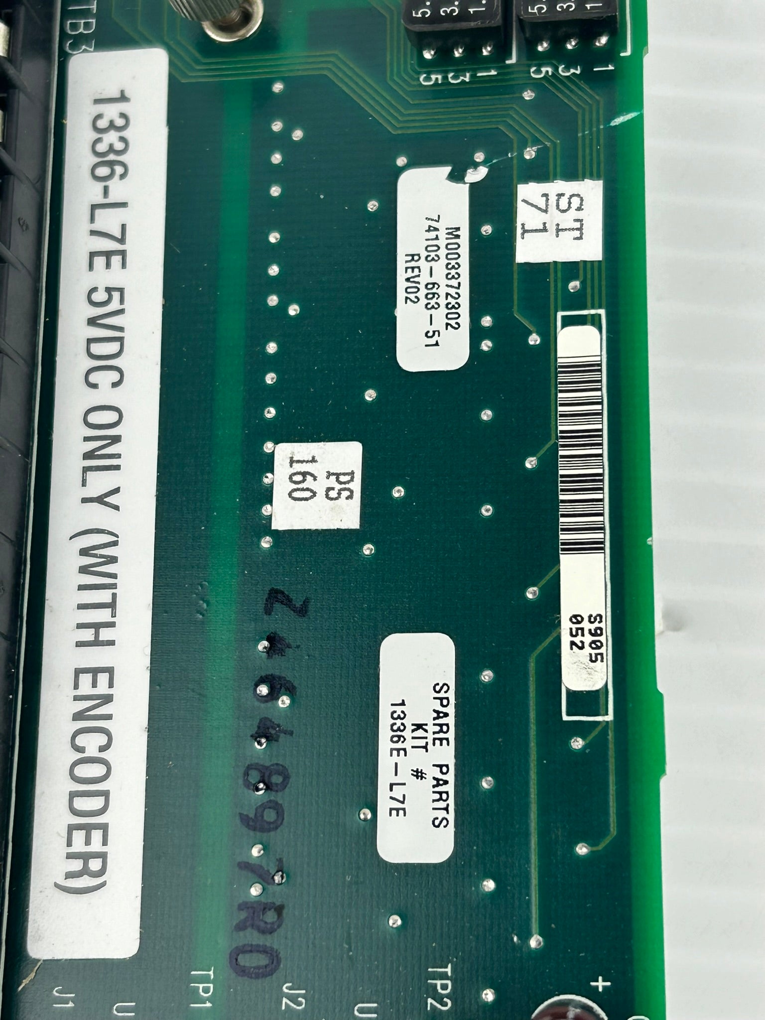 Allen Bradley 74103-663-51 Circuit Board M003372302 Drive Interface Board Rev 02