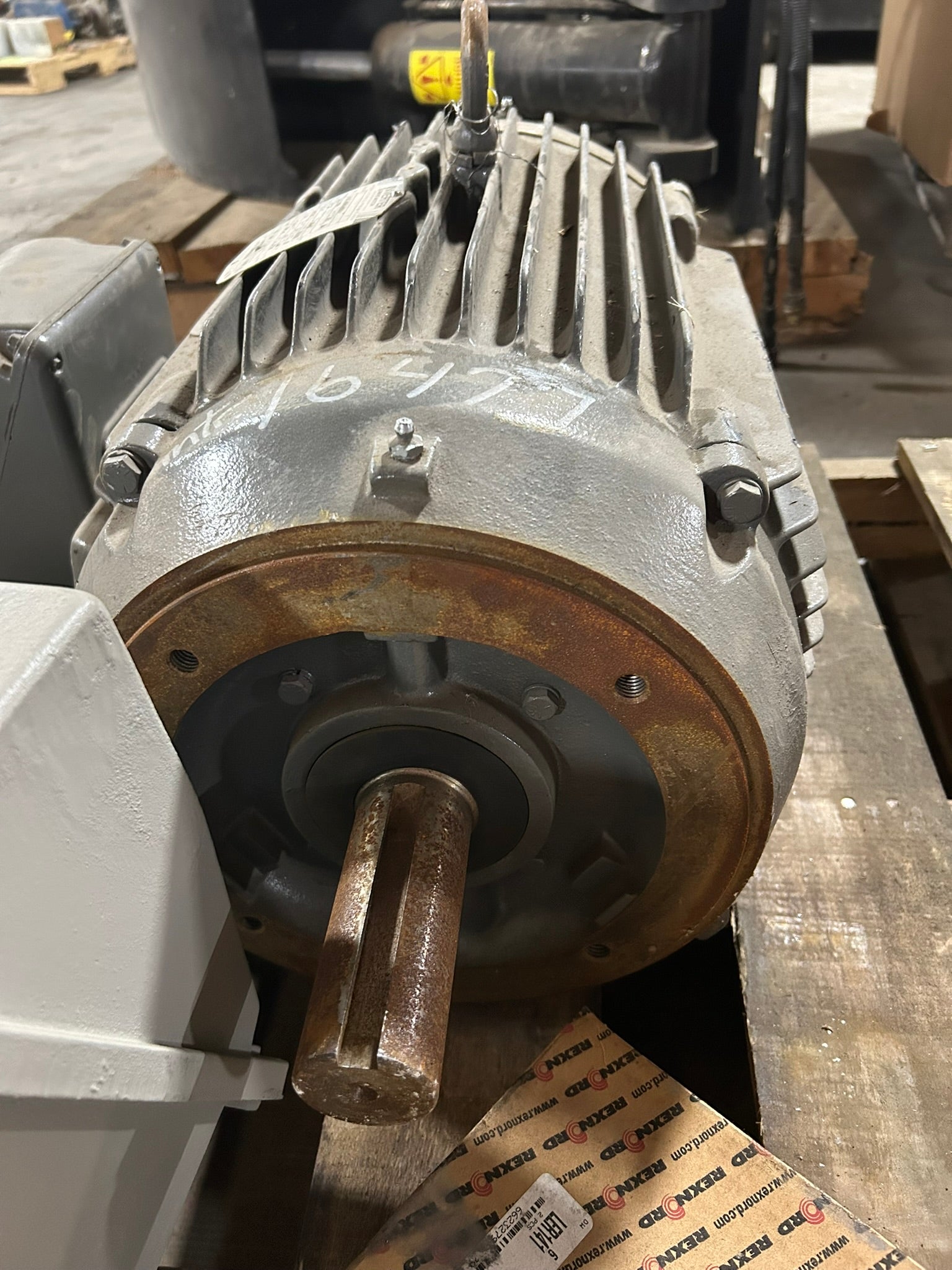 Baldor 10E509X248GI Inverter Drive Motor 15 HP 3PH 1160 RPM with Stearns Brake