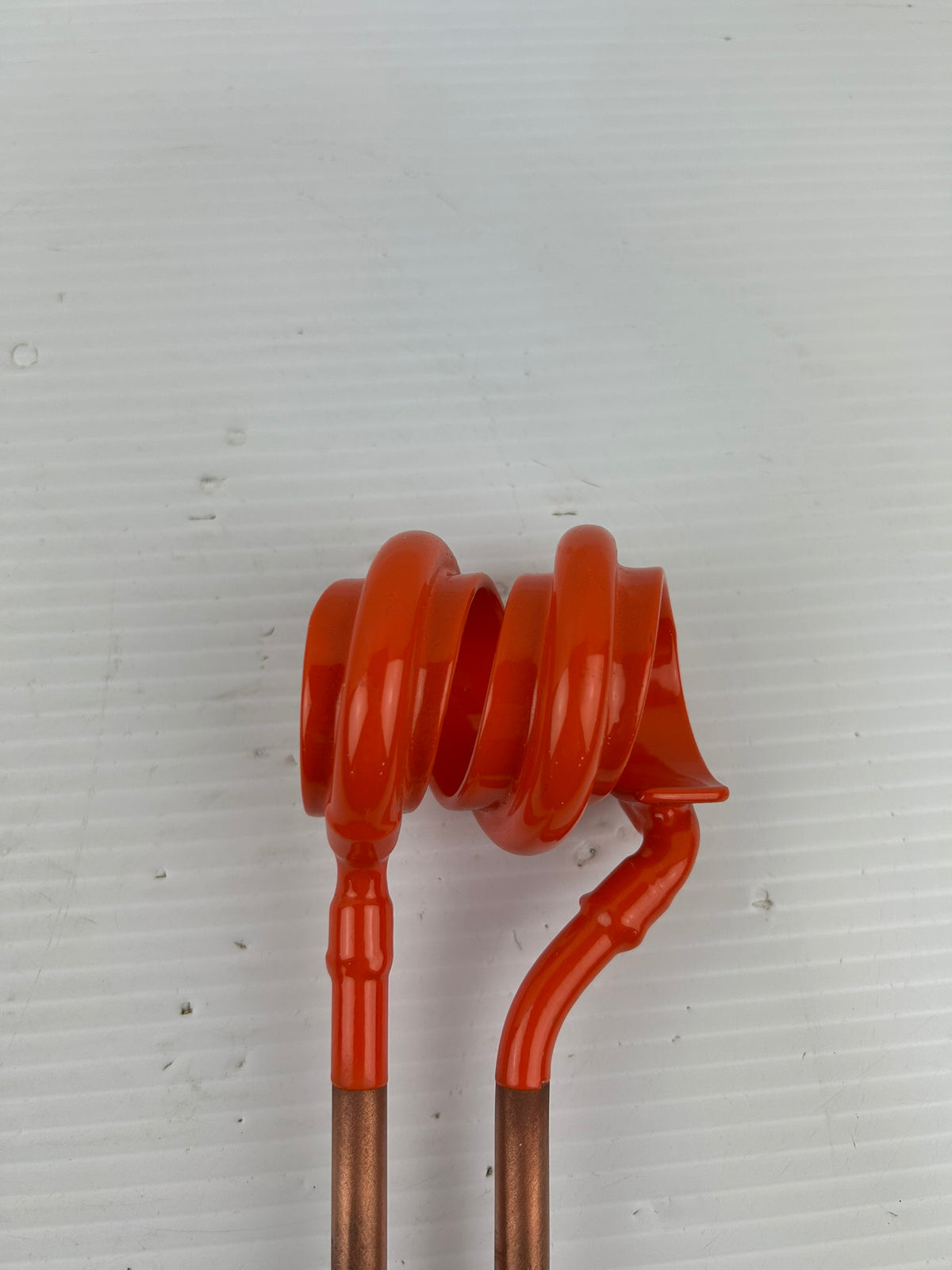 High Frequency Copper Tube Induction Heating Coil for Welding TT1-40MM-L Orange