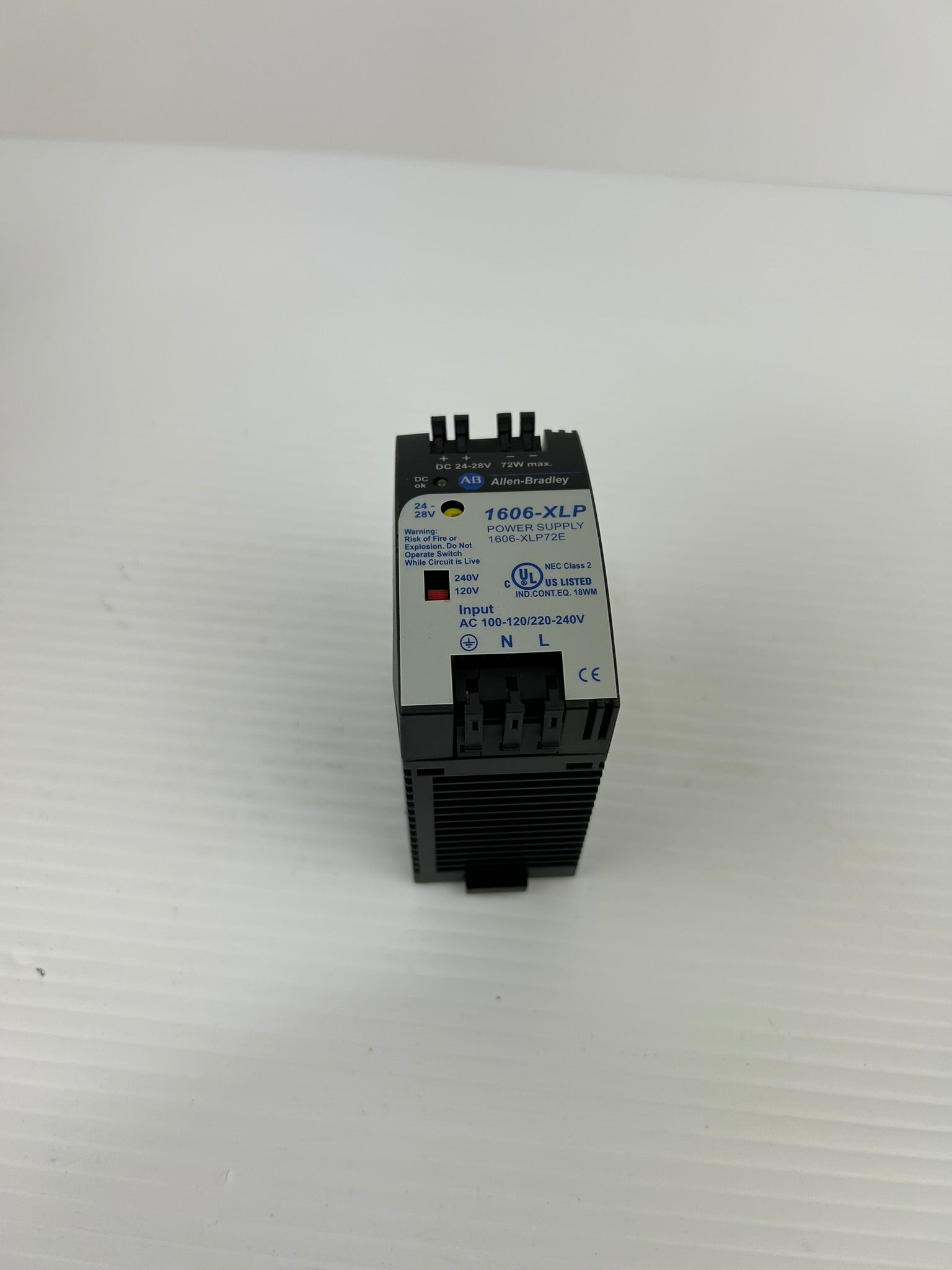 Allen Bradley 1606-XLP Power Supply 1606-XLP72E Series A 24-28V