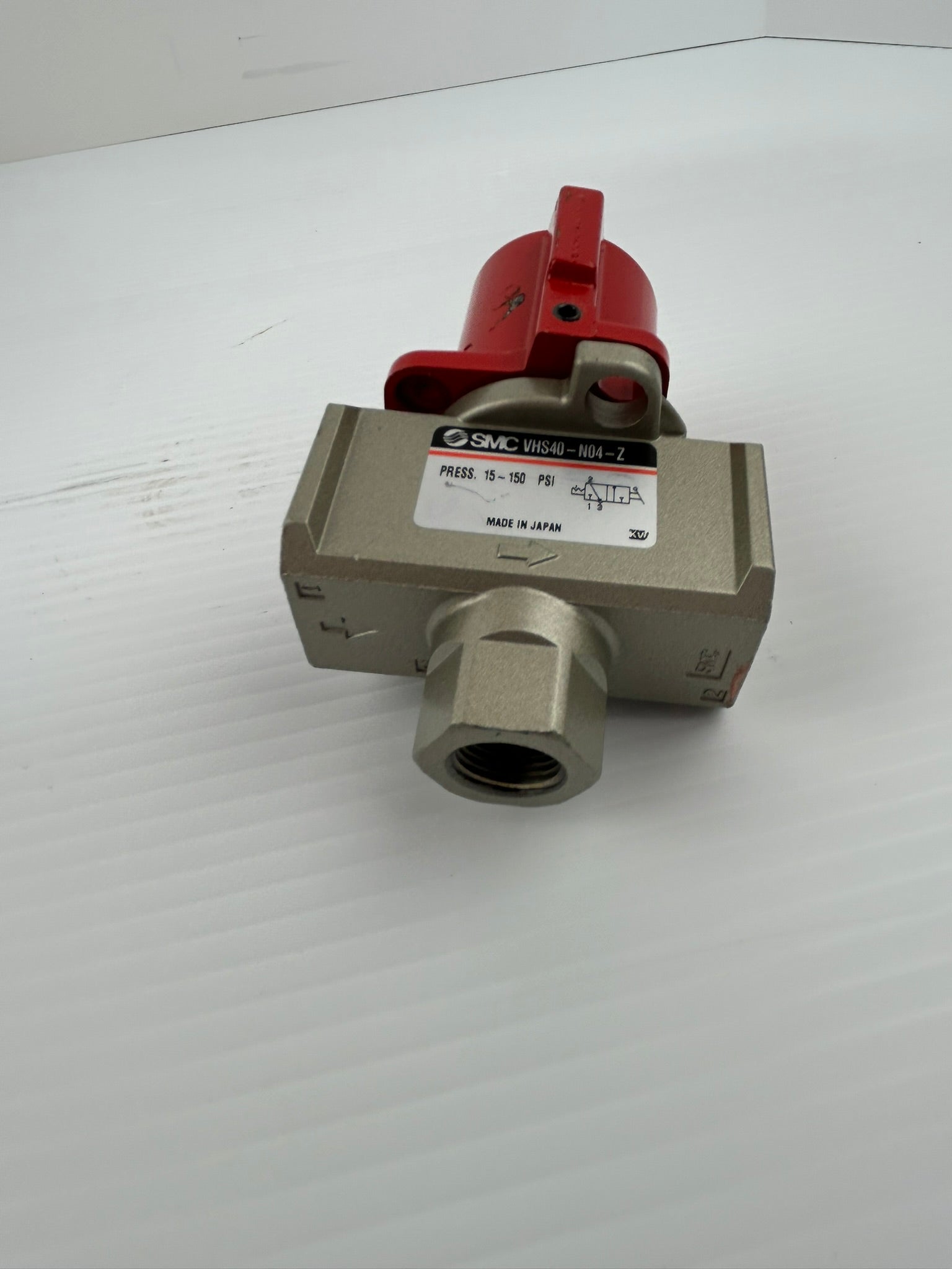 SMC VHS40-N04-Z Pneumatic Lockout Valve 15-150 PSI