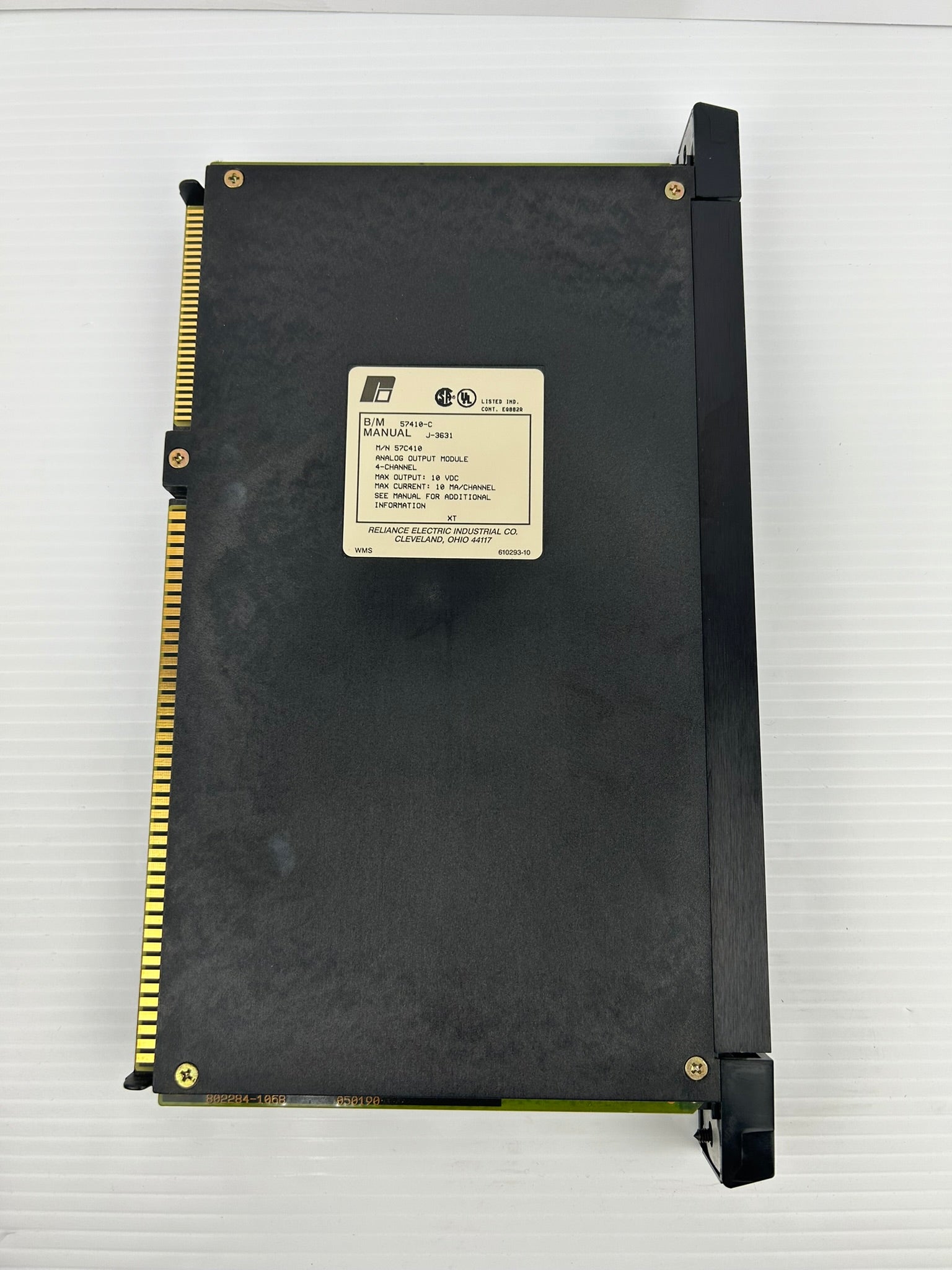 Reliance Electric 57C410 Isolated Analog Output Module 57410-C J-3631 10VDC
