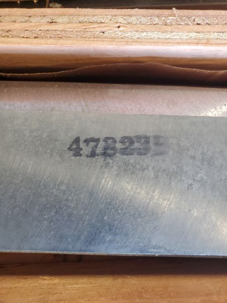 Industrial Machine Blades Hardened Edge 478235 30" L x 3.5" W x 1" H (Lot of 3)