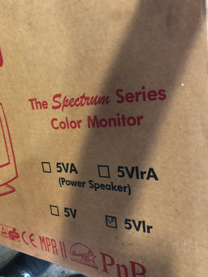 AOC D569THCOSPD The Spectrum Series Color Monitor 5VLR