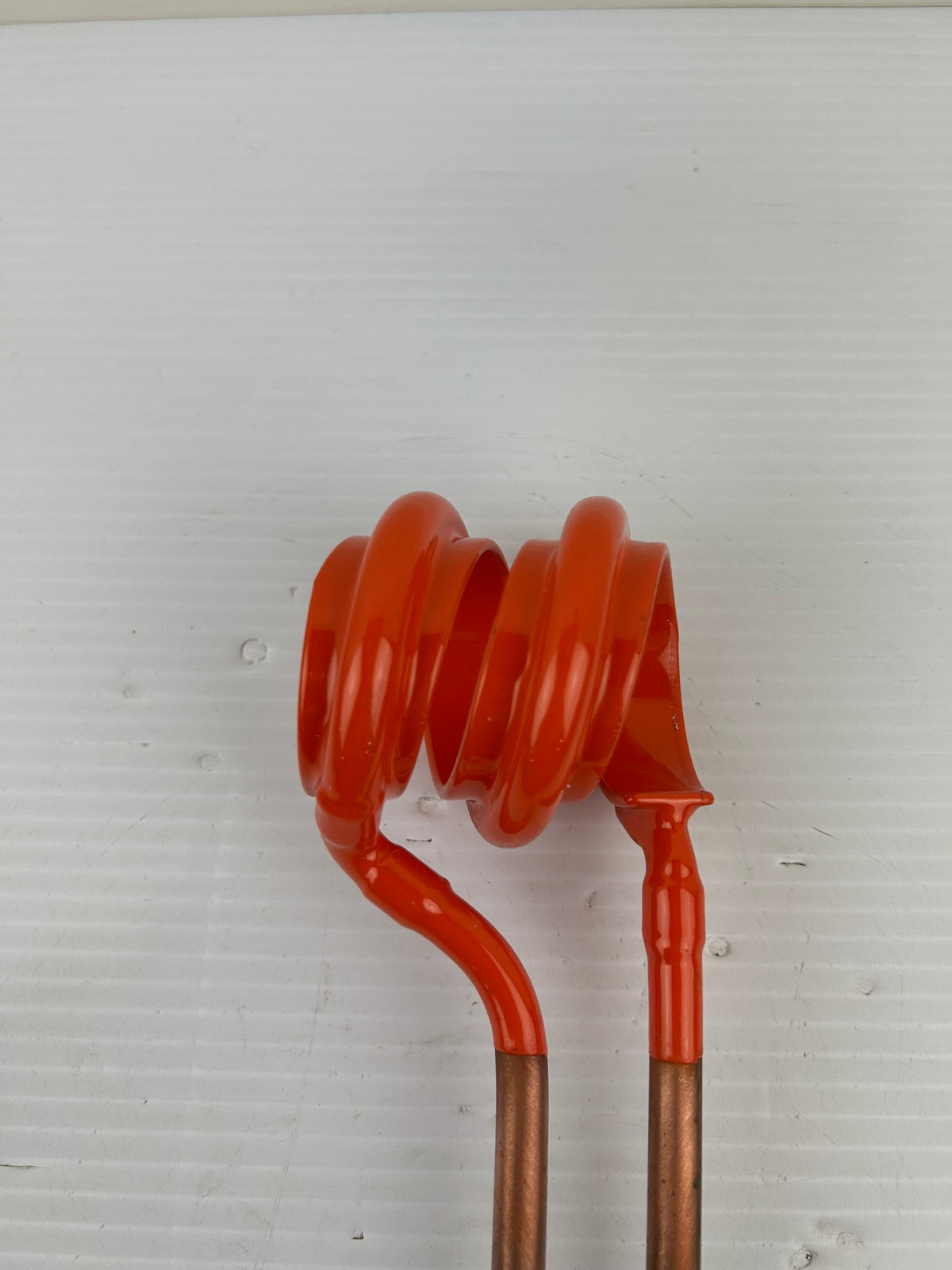 High Frequency Copper Tube Induction Heating Coil for Welding TT1-45MM Orange