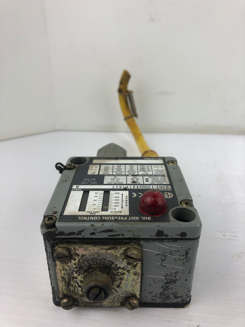 Allen Bradley 836T-T350JX81X15X7 Pressure Control Switch Series A