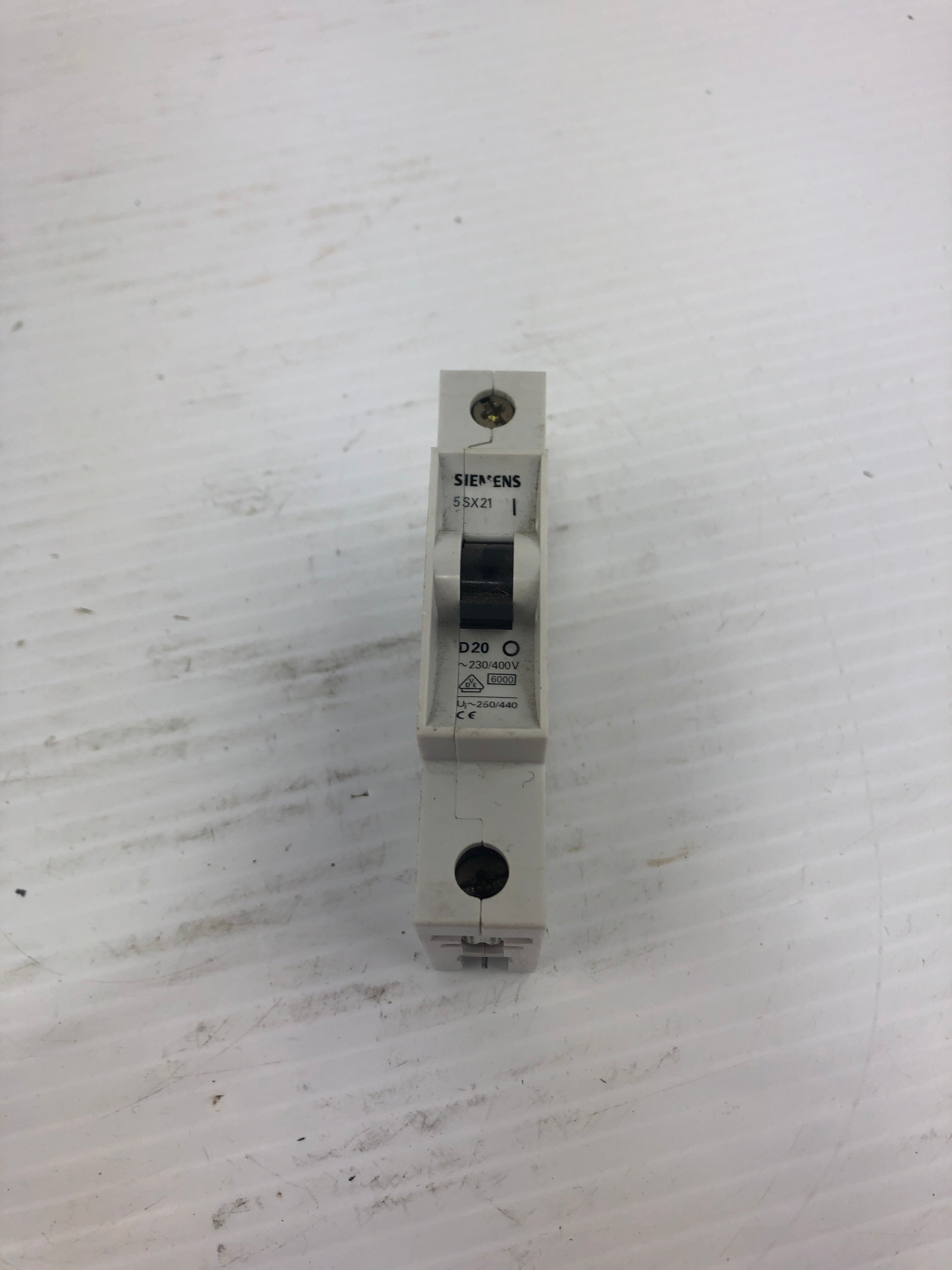 Siemens 5SX21 Circuit Breaker D20 20 Amp 5SX2 - Lot of 3