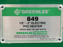 Greenlee 849 1/2"-2" Electric PVC Heater 120VAC 60 Hz 15A 1800 Watts