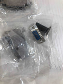 25 Pin and 9 Pin Connector Kits Lot of 6