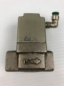 SMC VNC211A Process Valve with 15 mm Port and Elbow Fitting