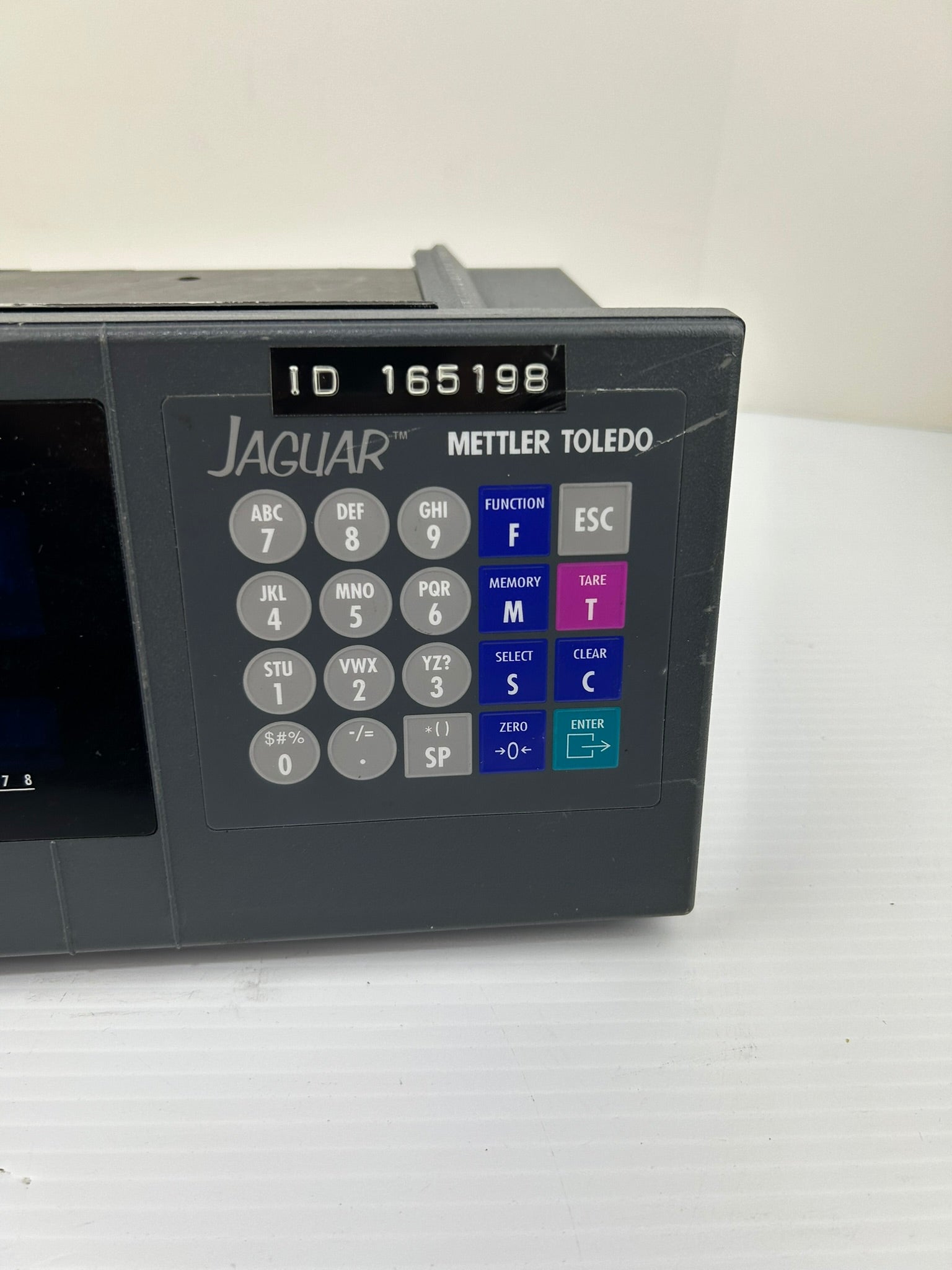 Mettler Toledo JAGUAR Scale Controller Interface Panel JTPA-1600-000 120V
