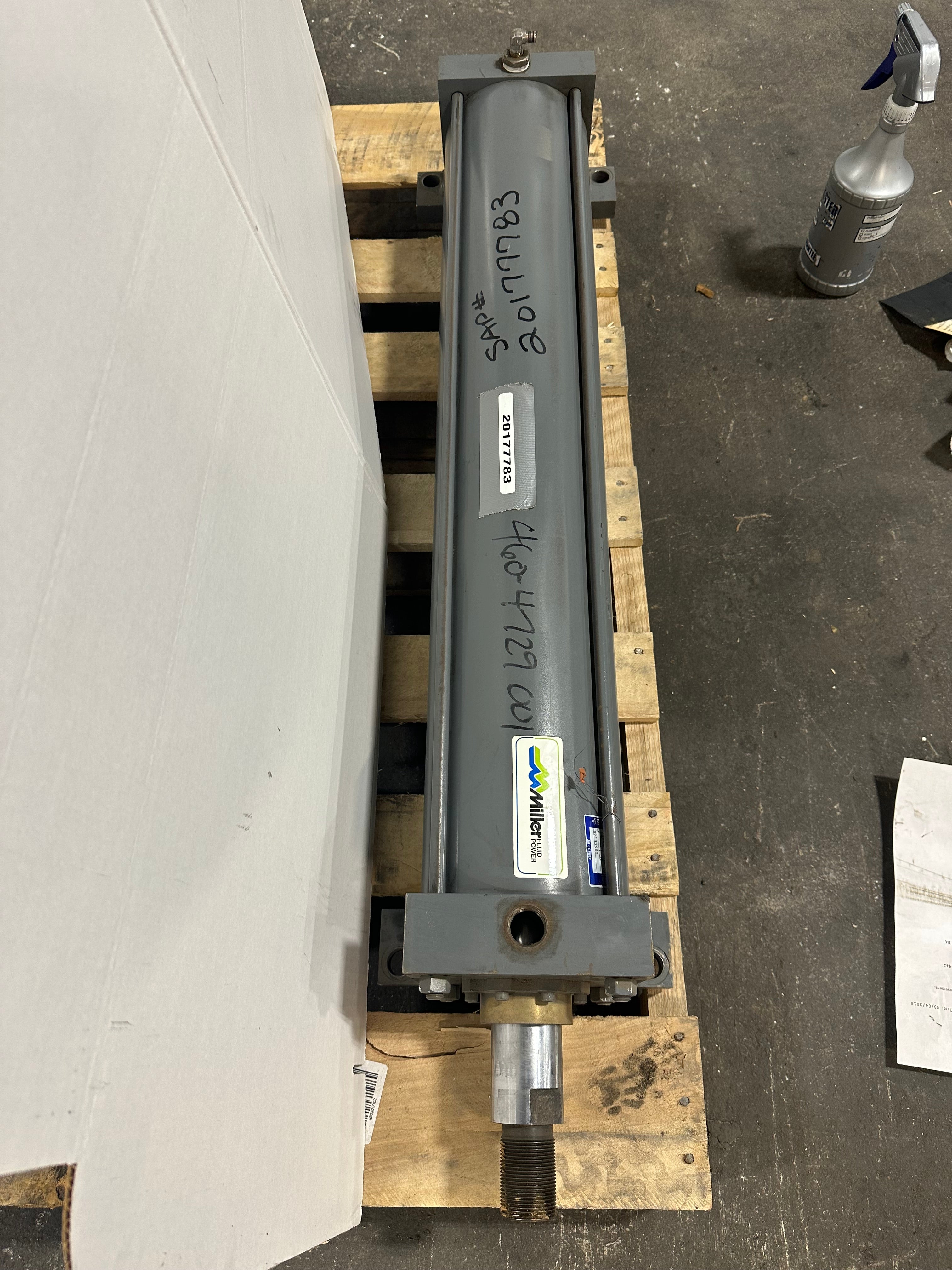 Miller 72B2N Pneumatic Air Cylinder 250 PSI Bore 6” 31 Stroke