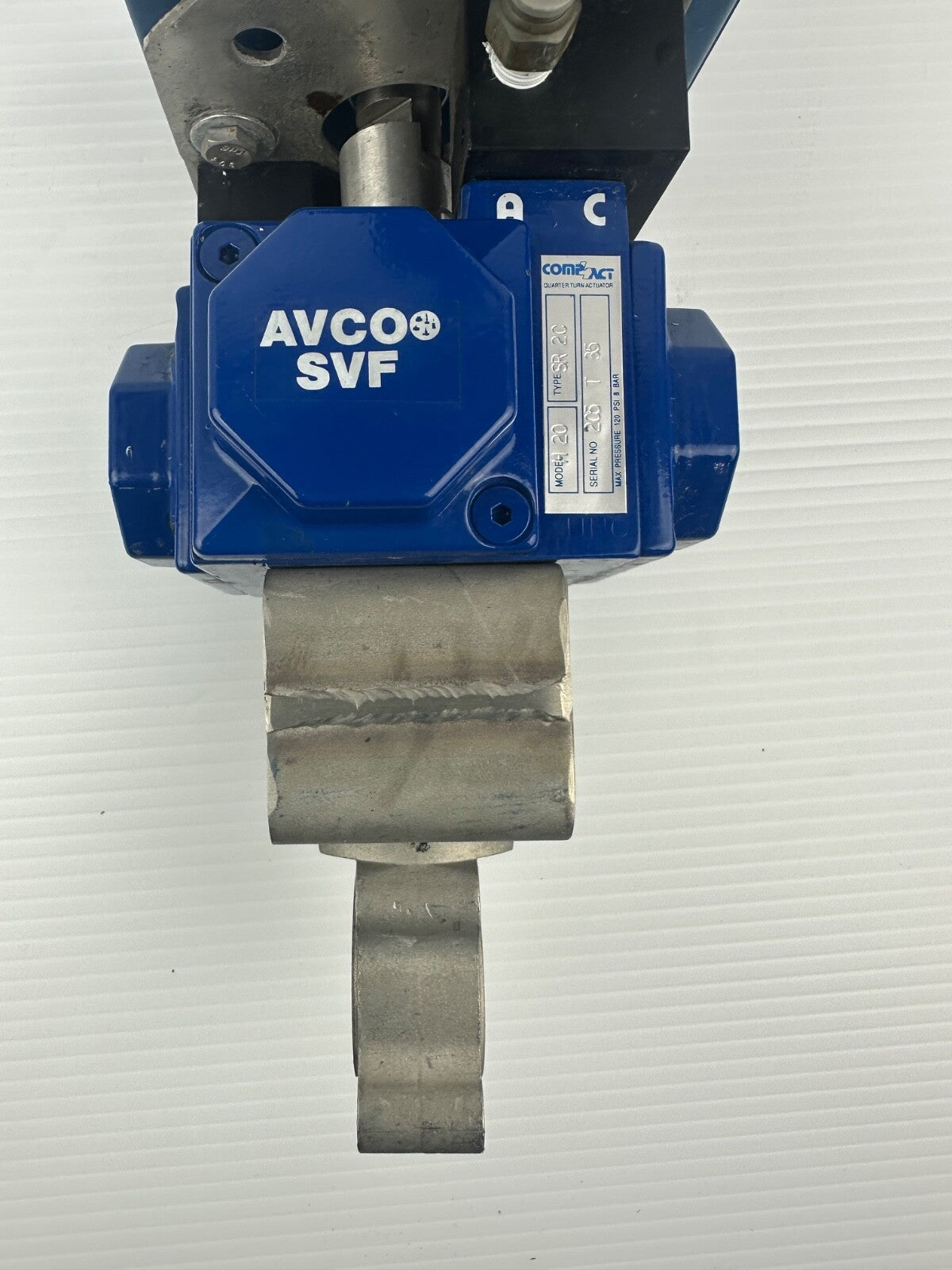 Compact H20 SR 2C Turn Actuator AVCO SVF Valve Positioner 1/2” B76666TT HS20