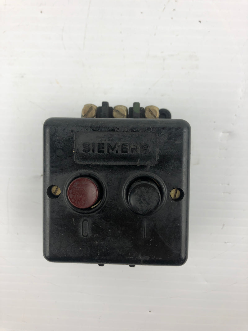 Siemens 3VA1 Motor Protection Switch 1-1,5A