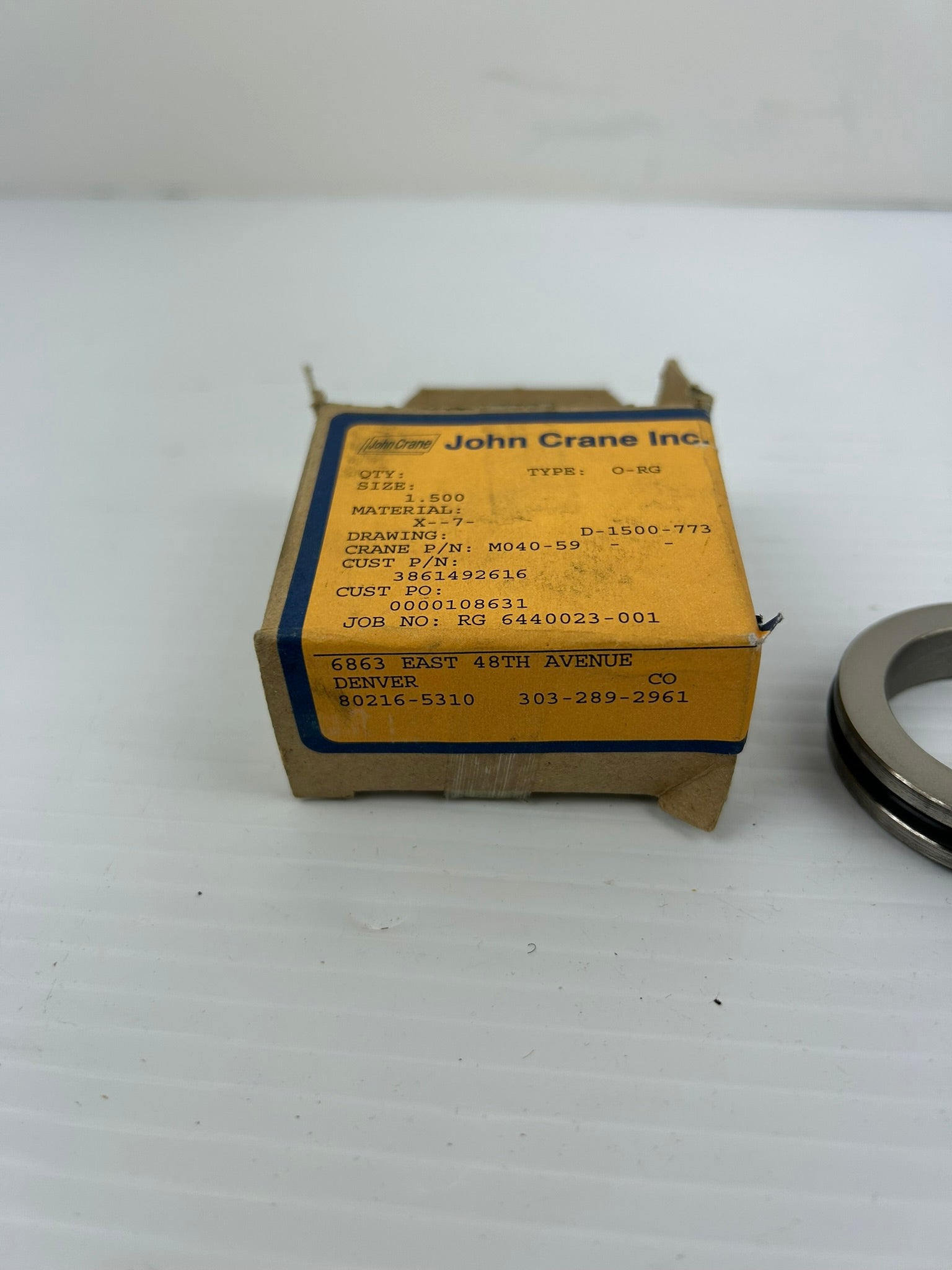 John Crane M040-59 O-Ring Seal D-1500-773
