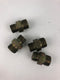 Male to Male Fitting 1-3/4" Long x 1/2" ID - Lot of 4