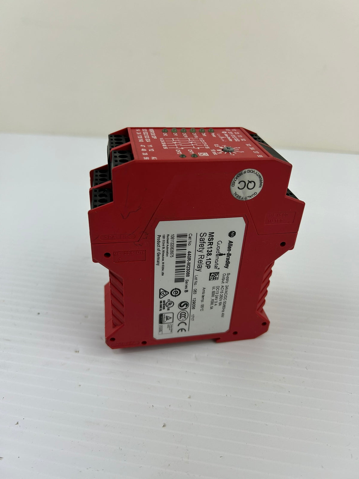 Allen-Bradley Guardmaster MSR138.1DP 440R-M23088 Safety Relay 24V 0.5-10 Sec