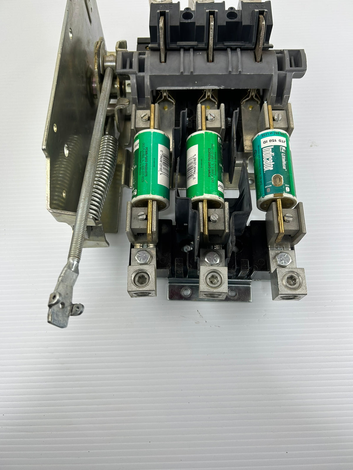 Allen-Bradley 1494V-DSX200 200A 600V Disconnect Switch with 3 Littelfuse Fuses
