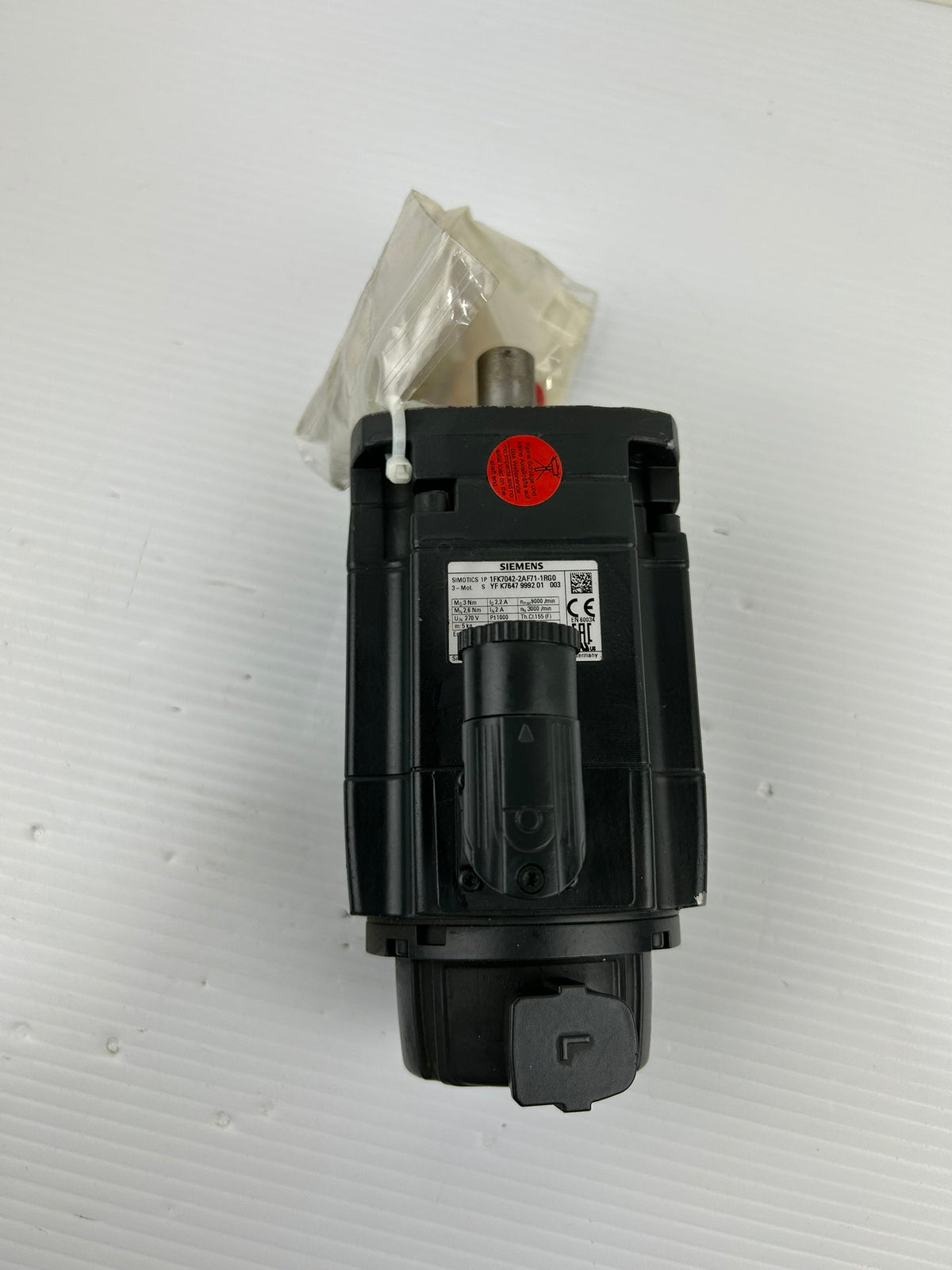 Siemens 1FK7042-2AF71-1RG0 SIMOTICS Servo Motor 270V 3000 RPM