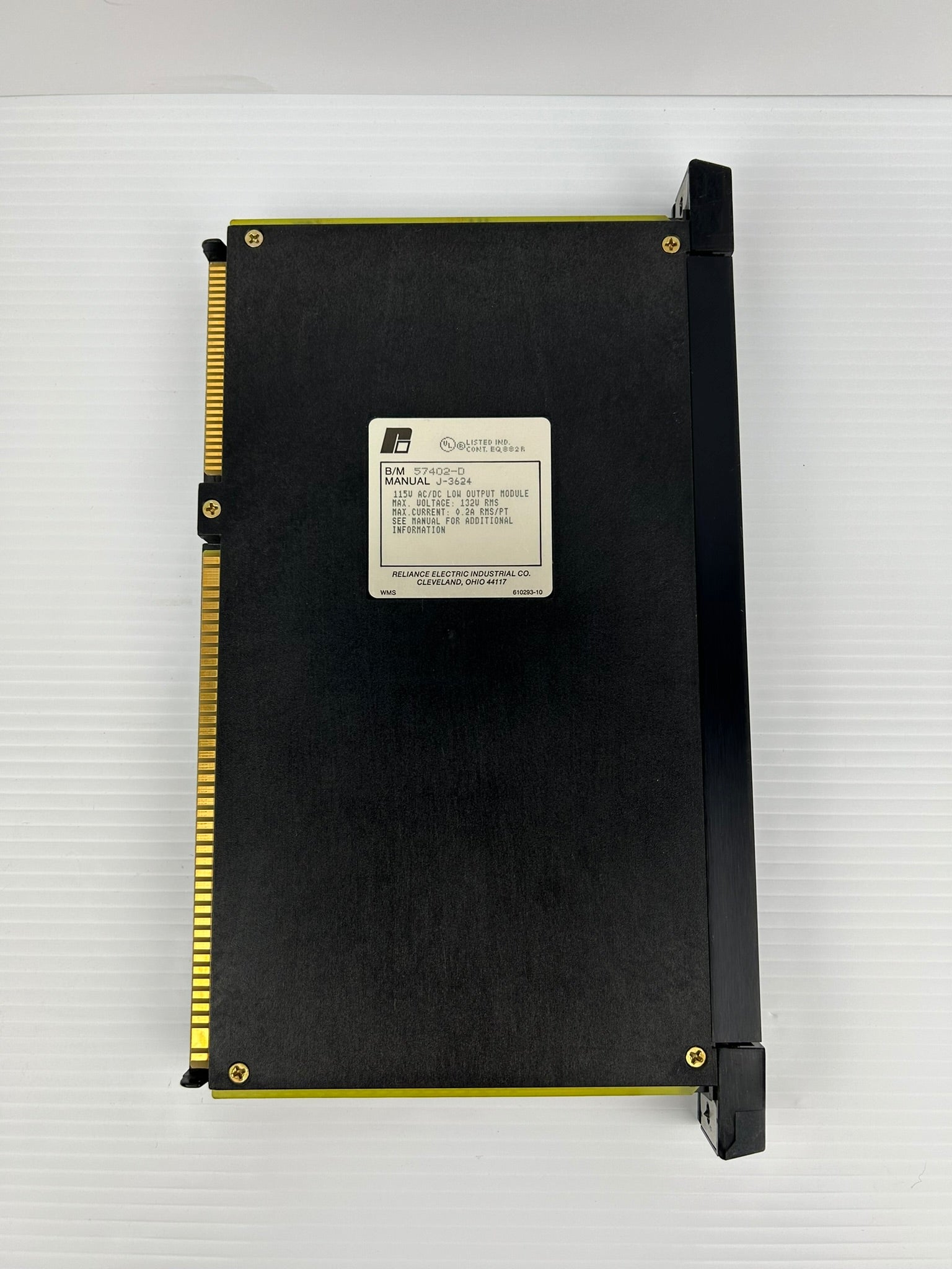 Reliance Electric 57C402 AC/DC Low Output Module 57402-D J-3624 115V 0.2A