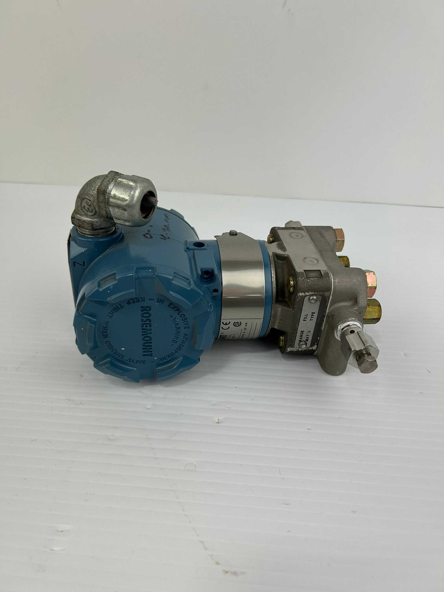 Rosemount 3051CD1A22A1AB4 Pressure Transmitter Base Type D