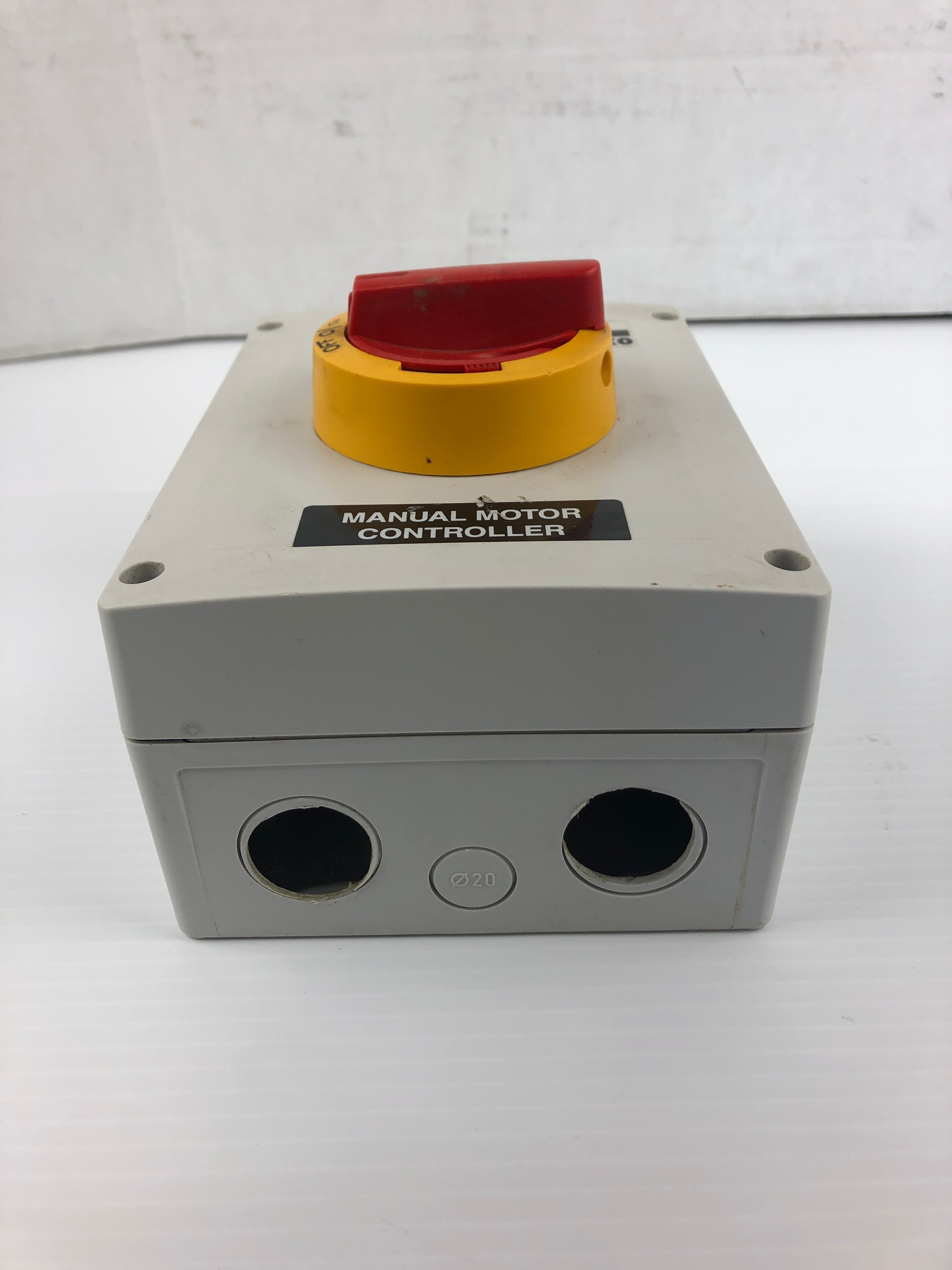 Katko KEM 340LU Y/R Manual Motor Controller Box Type 4X
