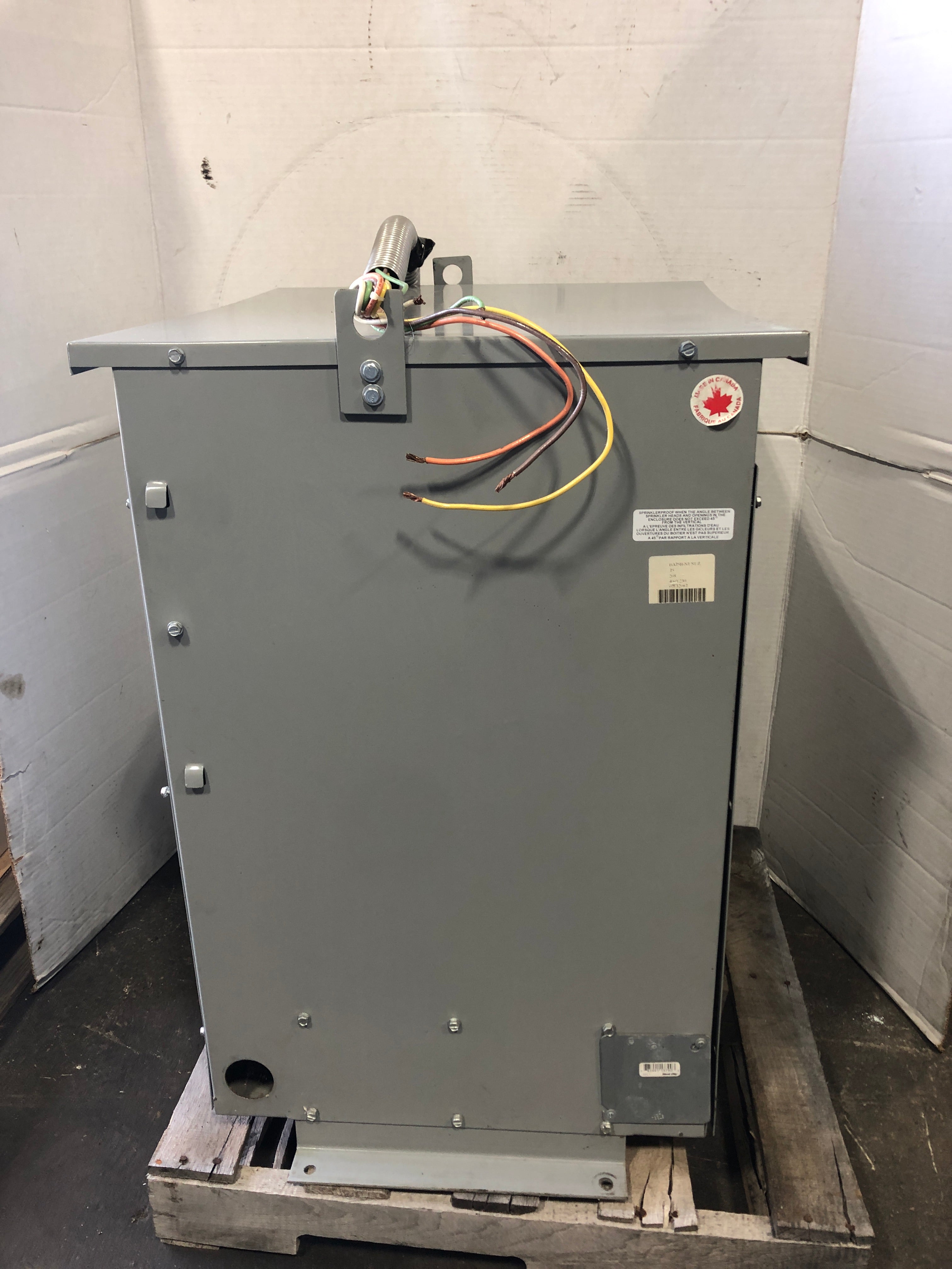 Bruce Electric Equipment BA75BN1/S1/Z/BE Transformer 75KVA 3PH with Hose