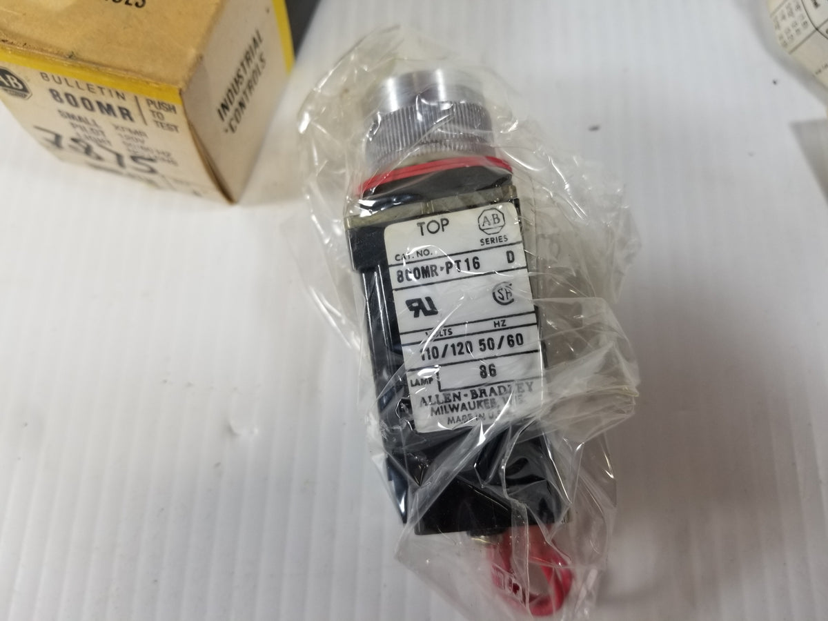 Allen-Bradley 800MR-PT16 Small Pilot Light No Lens