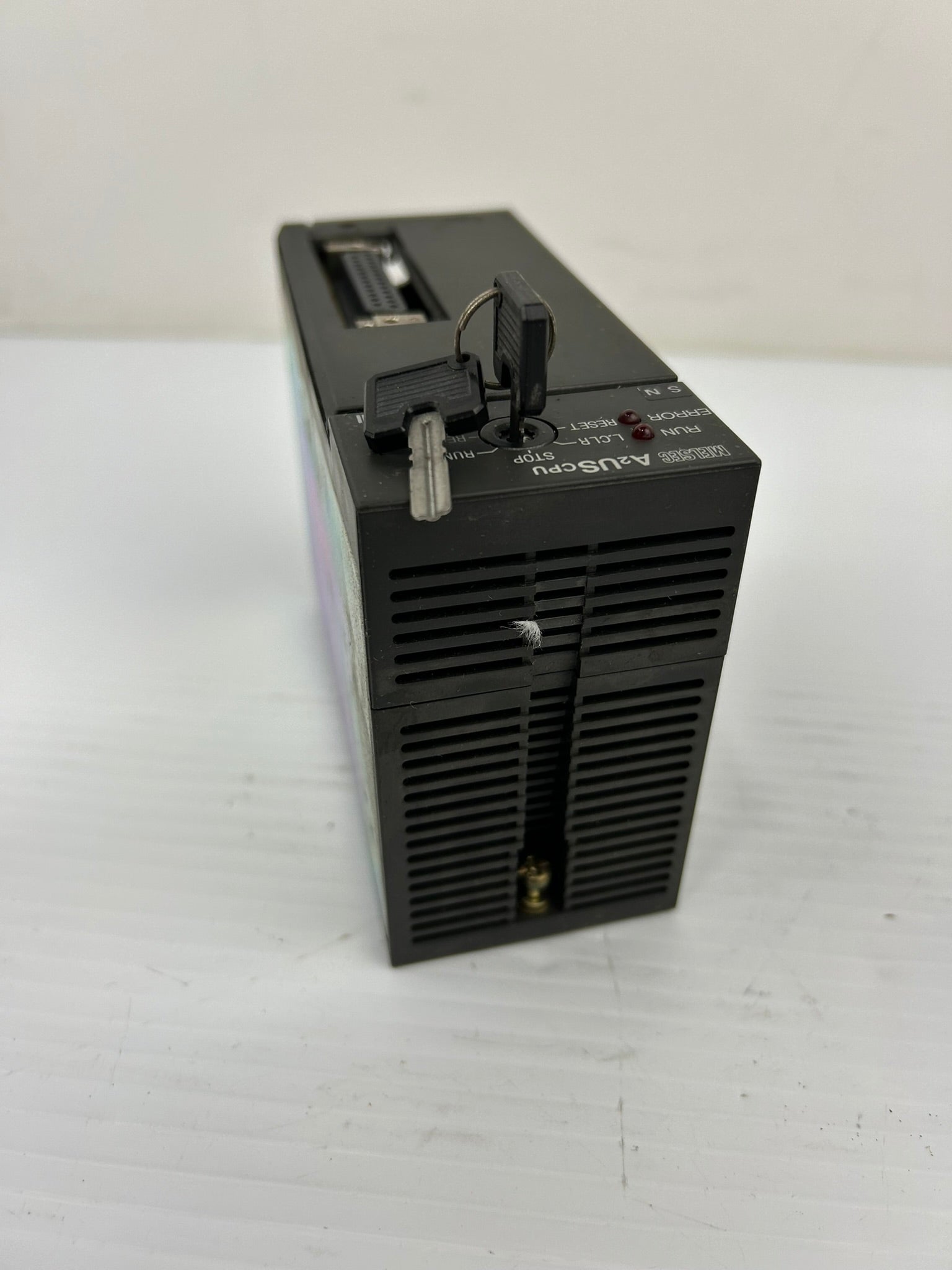 Mitsubishi A2USCPU CPU Unit PLC Module 14K Step with 2 Keys