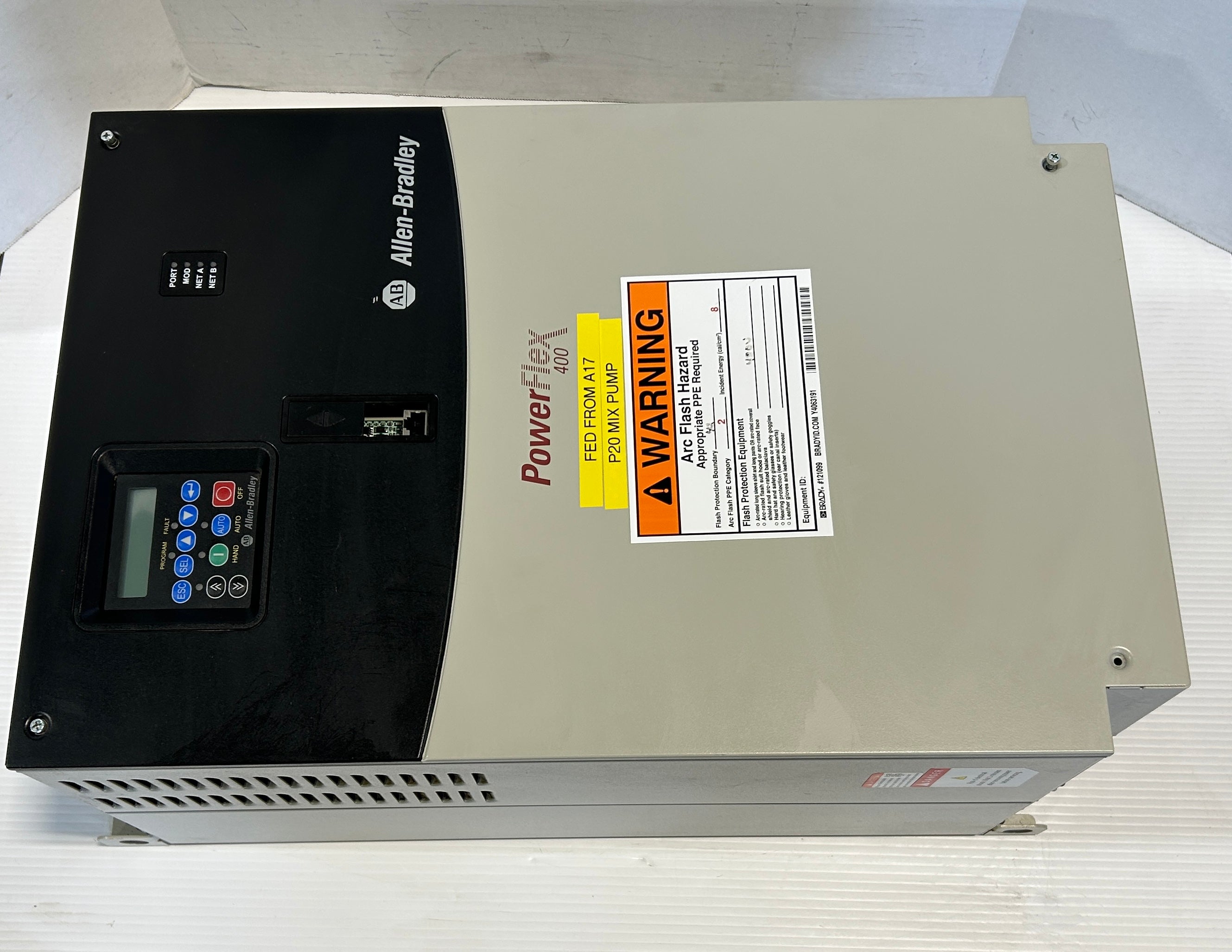 Allen-Bradley 22C-D088A103 PowerFlex 400 AC Drive 60HP 45kW 3PH Series B
