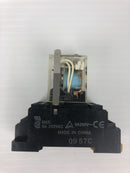 Omron MY4N-D2 Relay 24VDC With Base 09 57C 5A 250VAC