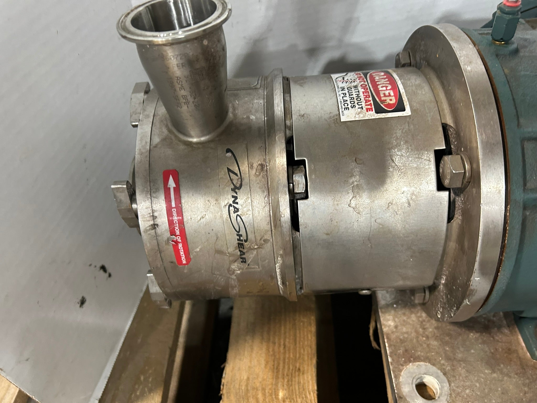 Reliance Electric 01MCN90235G001AD XEX Duty Master Motor 5HP 3PH Admix FF-425P