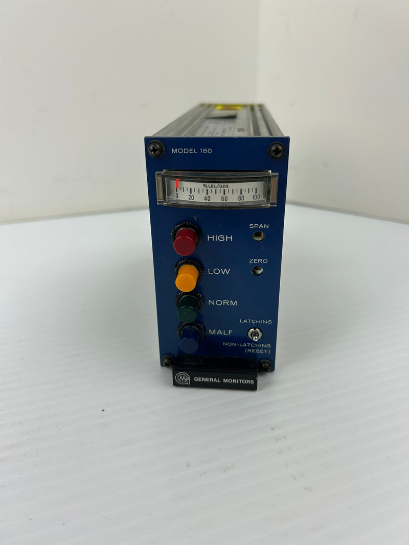 General Monitors 180 Combustible Gas Detection Instrument