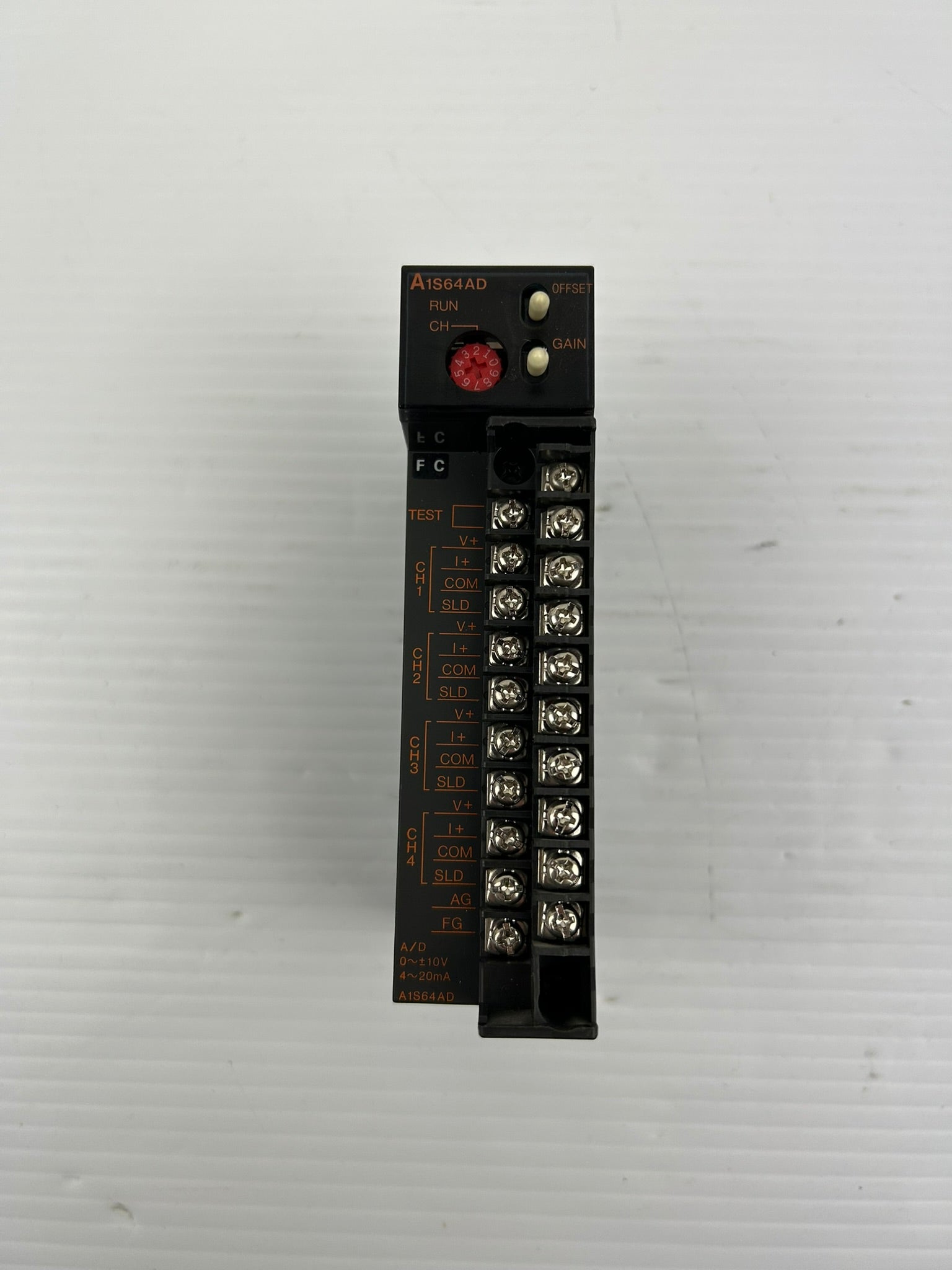 Mitsubishi A1S64AD A/D Converter Unit PLC Module 10~10V 4~20mA