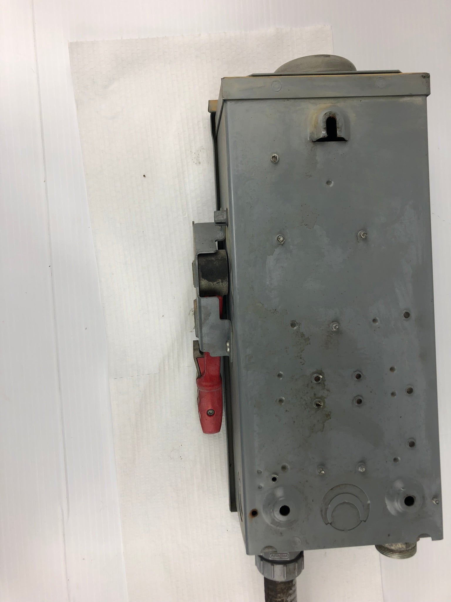 Square D Heavy Duty Safety Switch with (3) FRSR15 Bussmann Fusetron Fuses