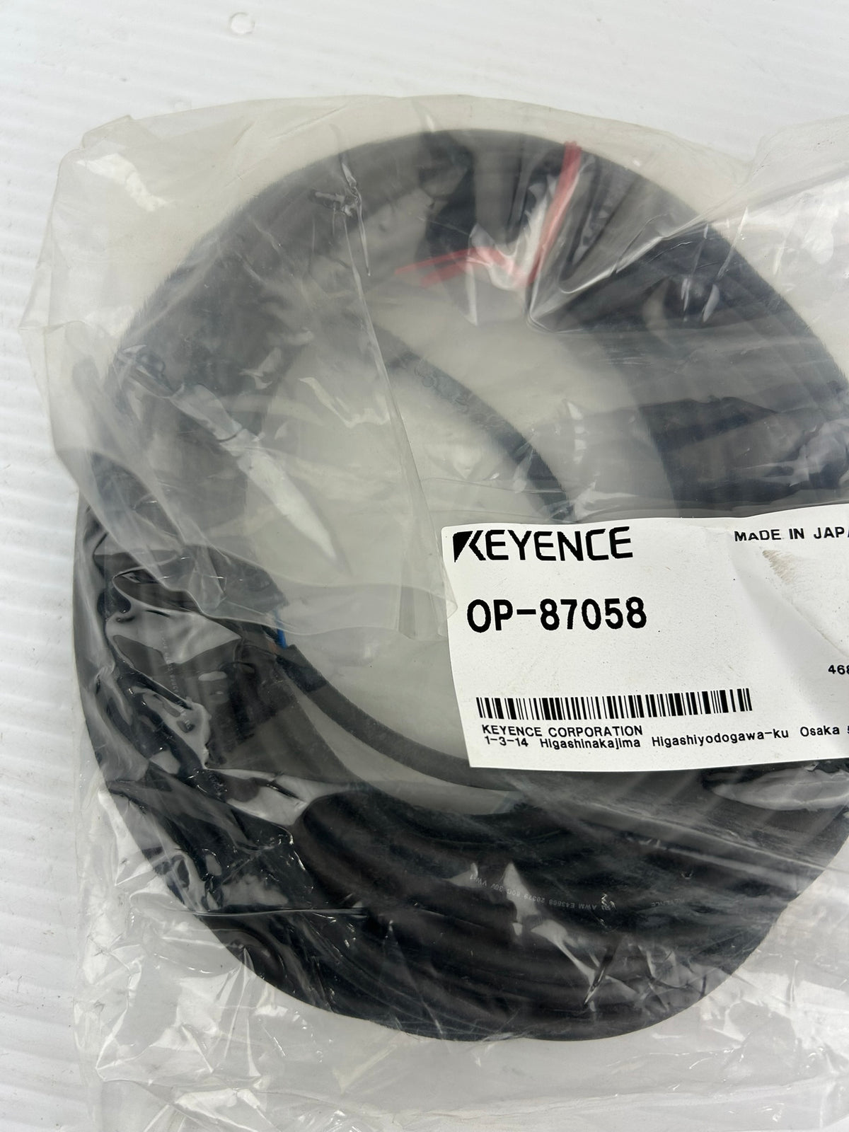 Keyence OP-87058 Sensor Head Cable 10M M8 Straight e-CON