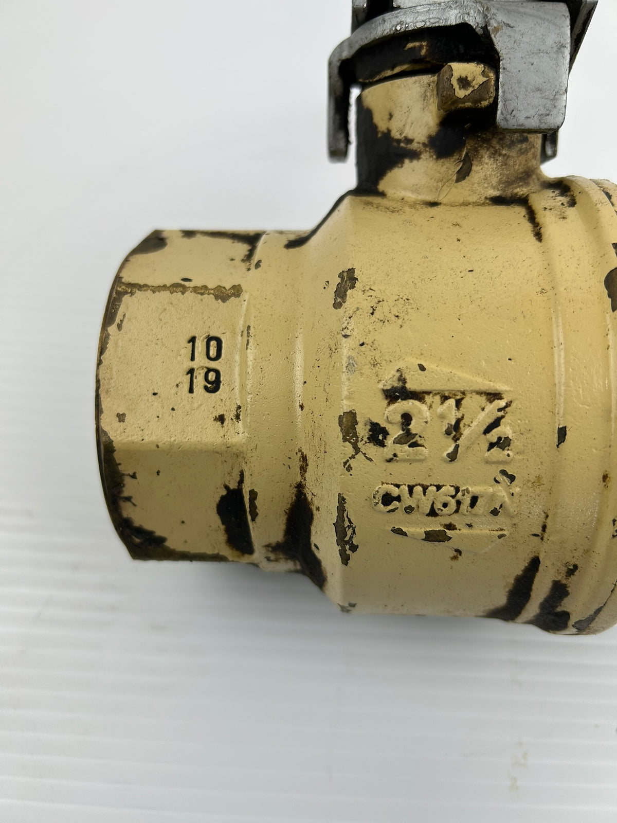 2-1/2" Brass Ball Valve CW617N with Locking Handle 450CWP PN30 DN65
