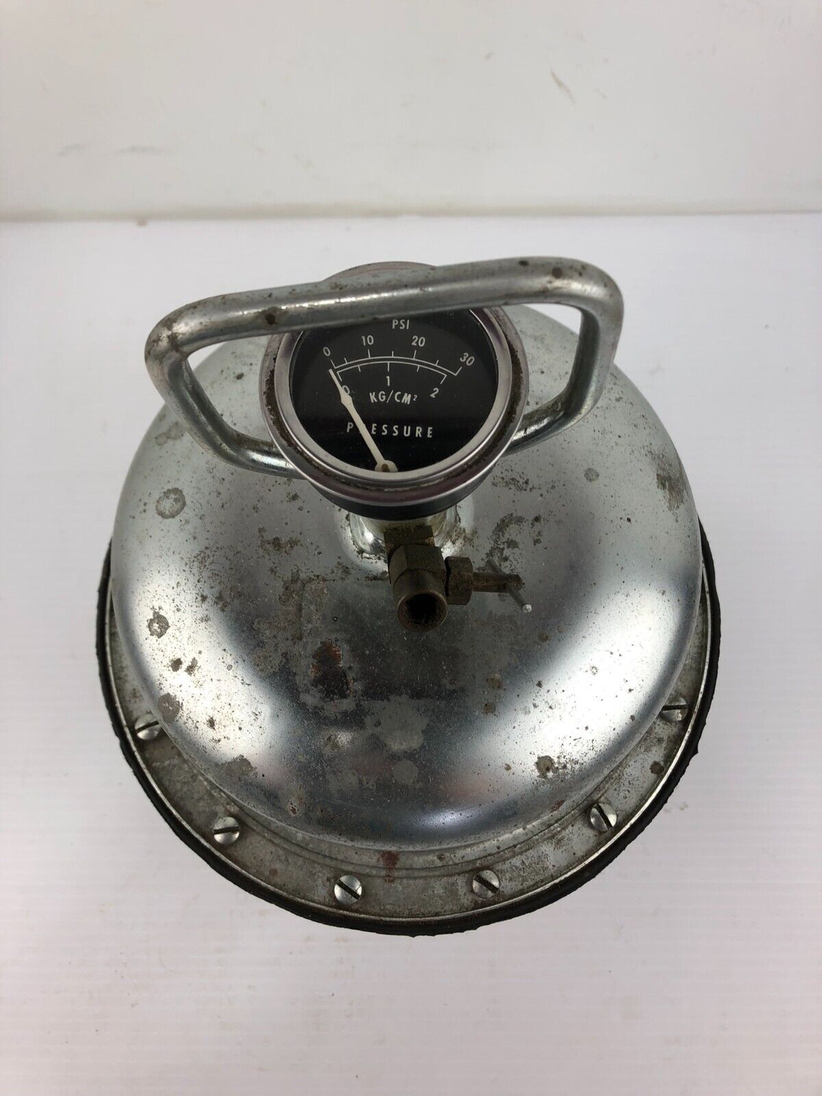 Parker Plews Heavy Trucking Trailer Brake Pressure Tester Gauge 30 Lbs.