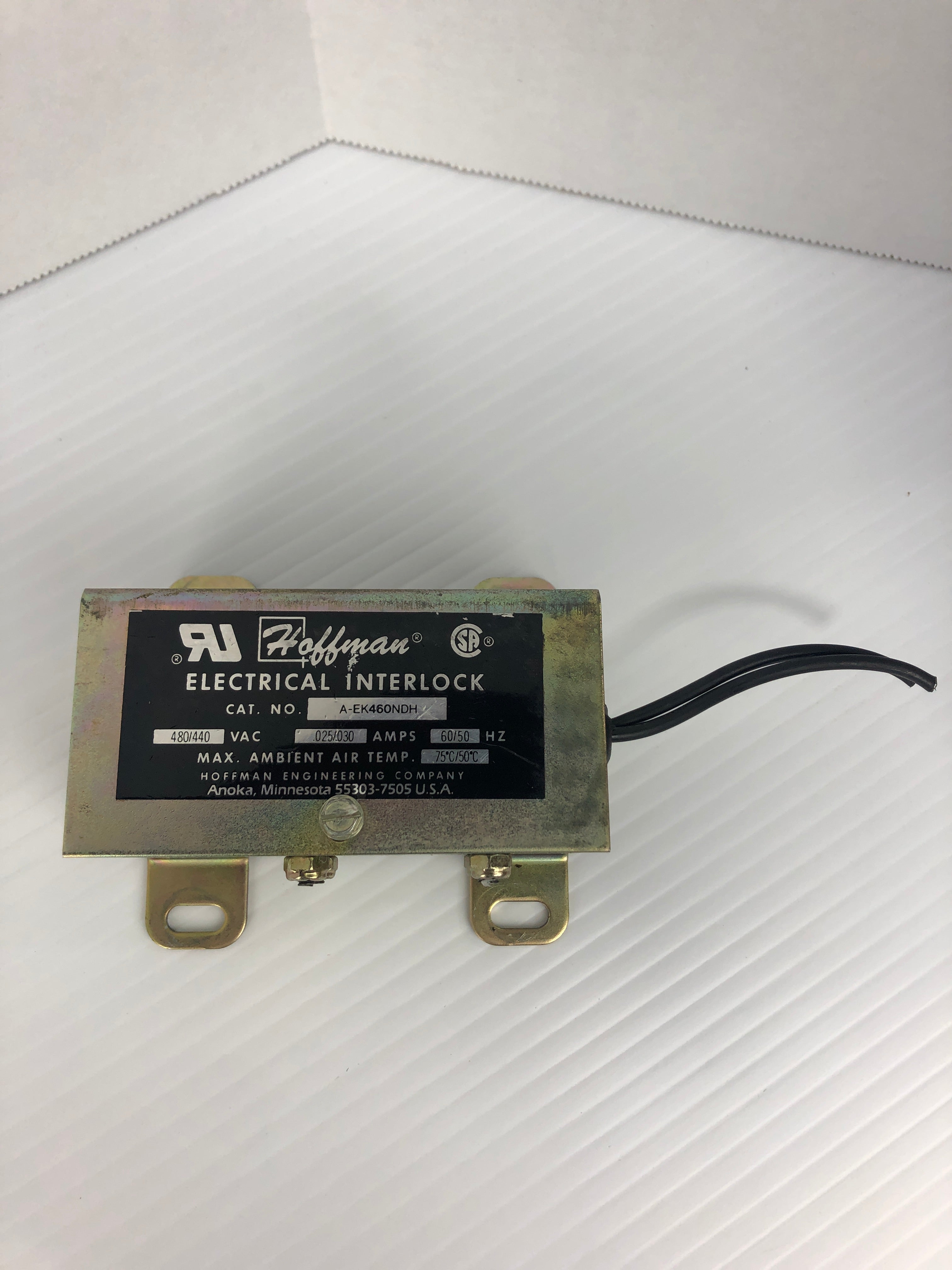 Hoffman A-EK46ONDH Electrical Interlock 480/440VAC 025/030A 60/50Hz