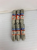 Ferraz Shawmut ATQR4 Amp-Trap Time Delay Fuses Class: CC 600V 4A - Lot of 6