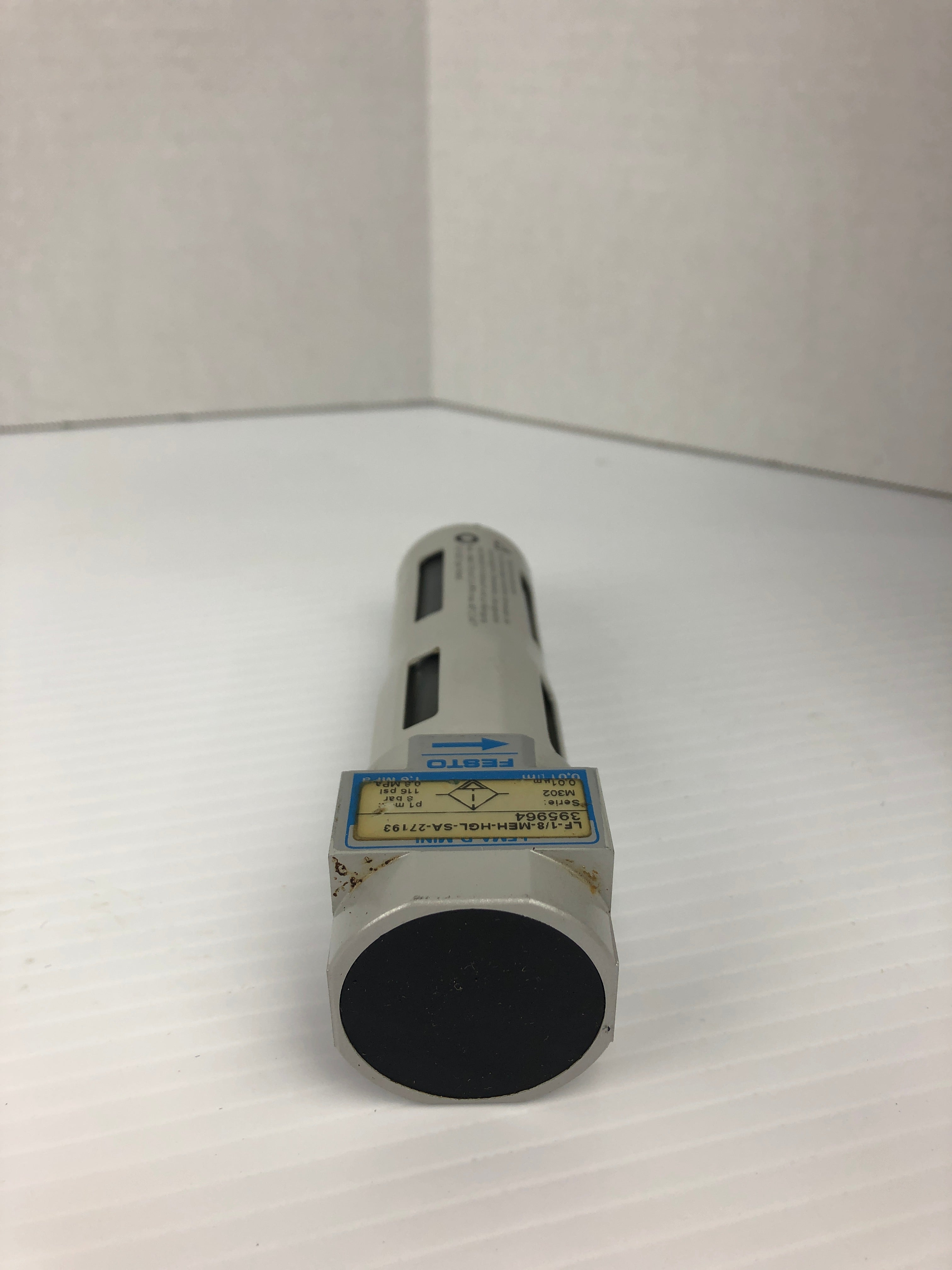 Festo LF-1/8-MEH-HGL-SA-27193 Filter Regulator 395964 Ser. M302 116PSI 8BAR