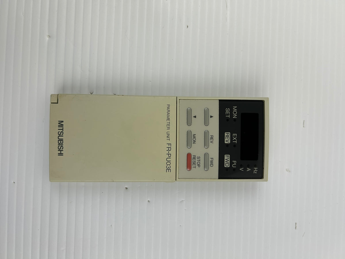 Mitsubishi FR-PU03E Parameter Unit Control Panel Keypad FRPU03E VFD Inverter