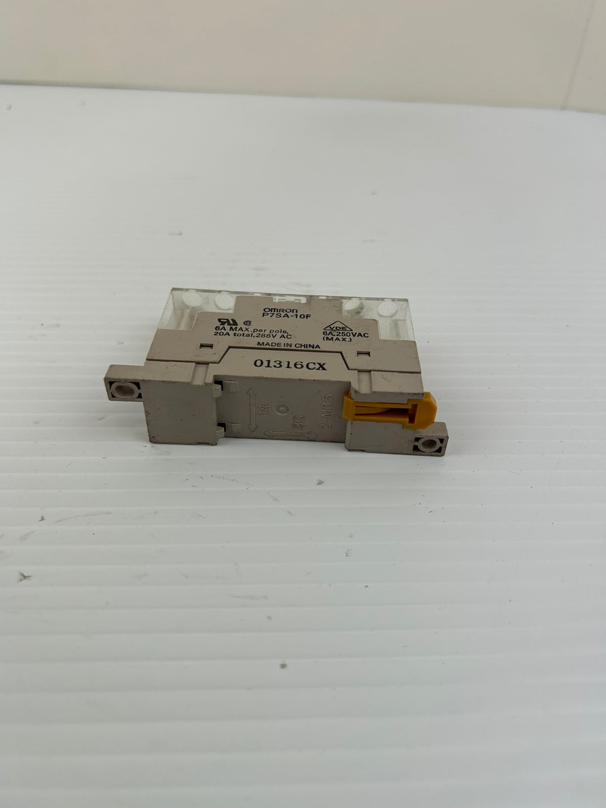 Omron P7SA-10F Relay Socket 10 Pin 6A 250VAC - Lot of 6
