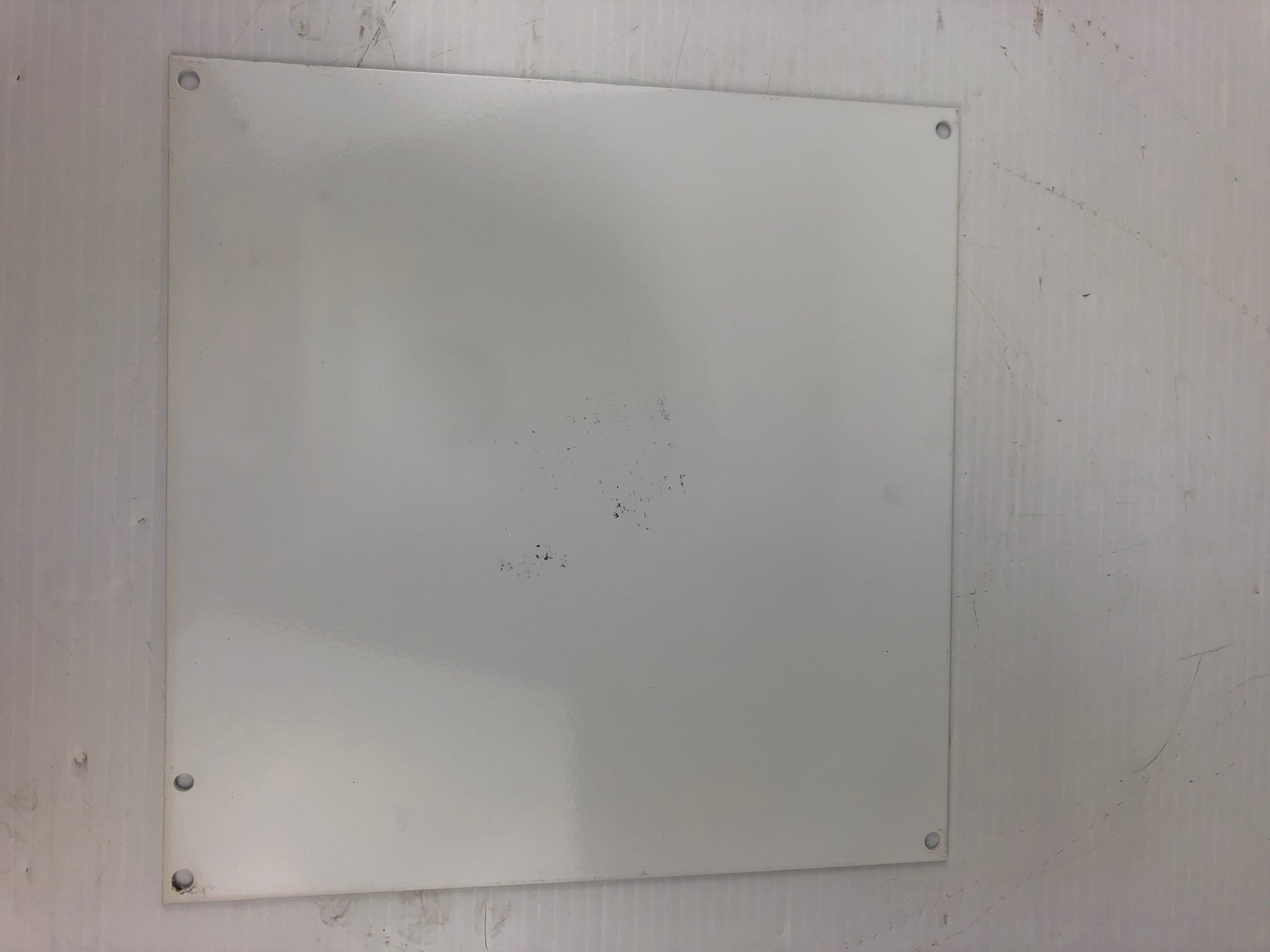 Hoffman A12P12 Backplane White Steel Panel 54840