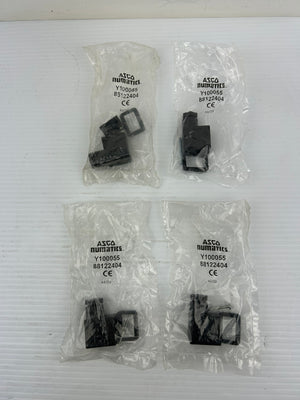 Asco Y100055 88122404 Numatics Connector - Lot of 4