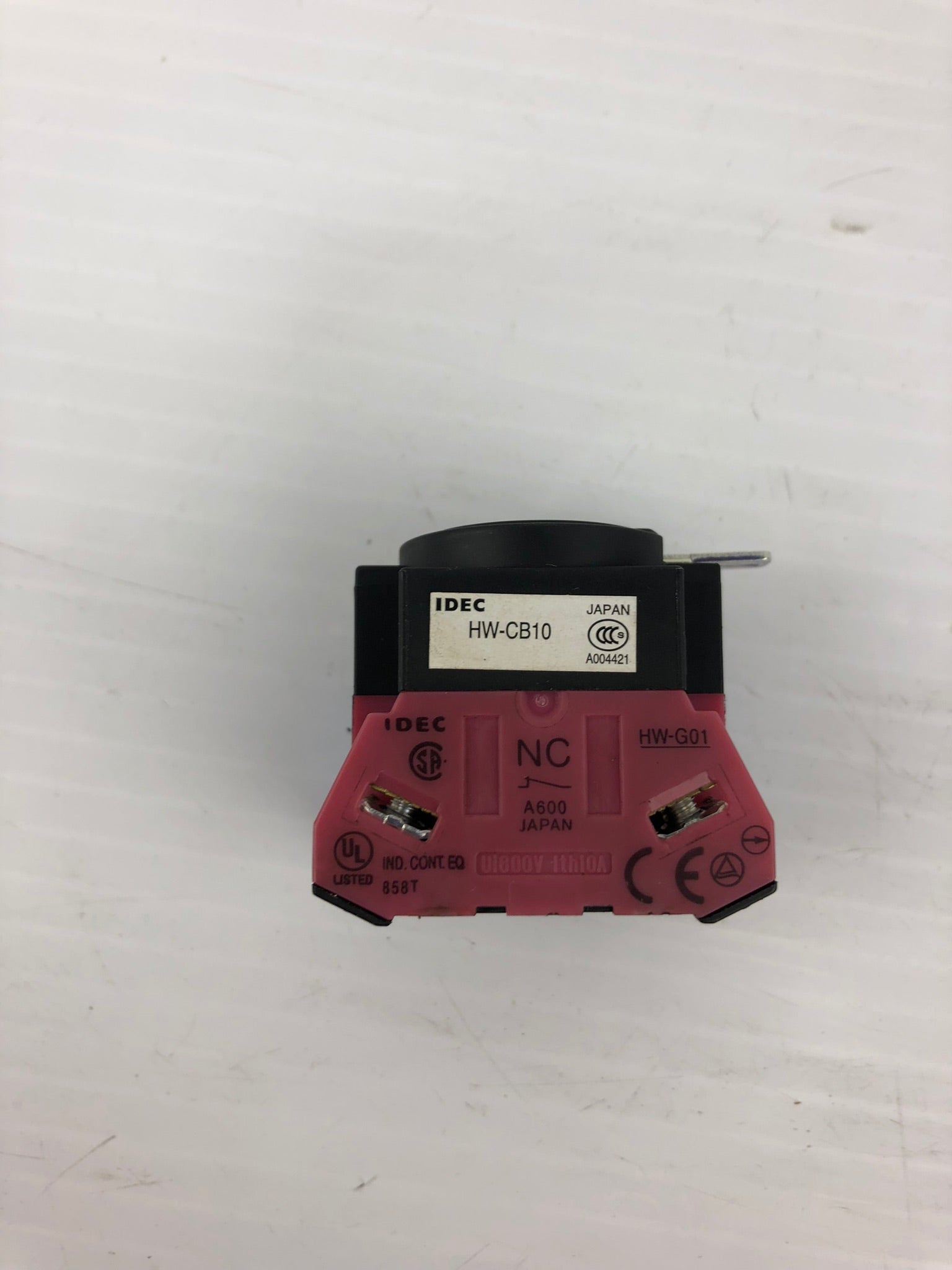 IDEC HW-CB10 Push Button Base HW-G10
