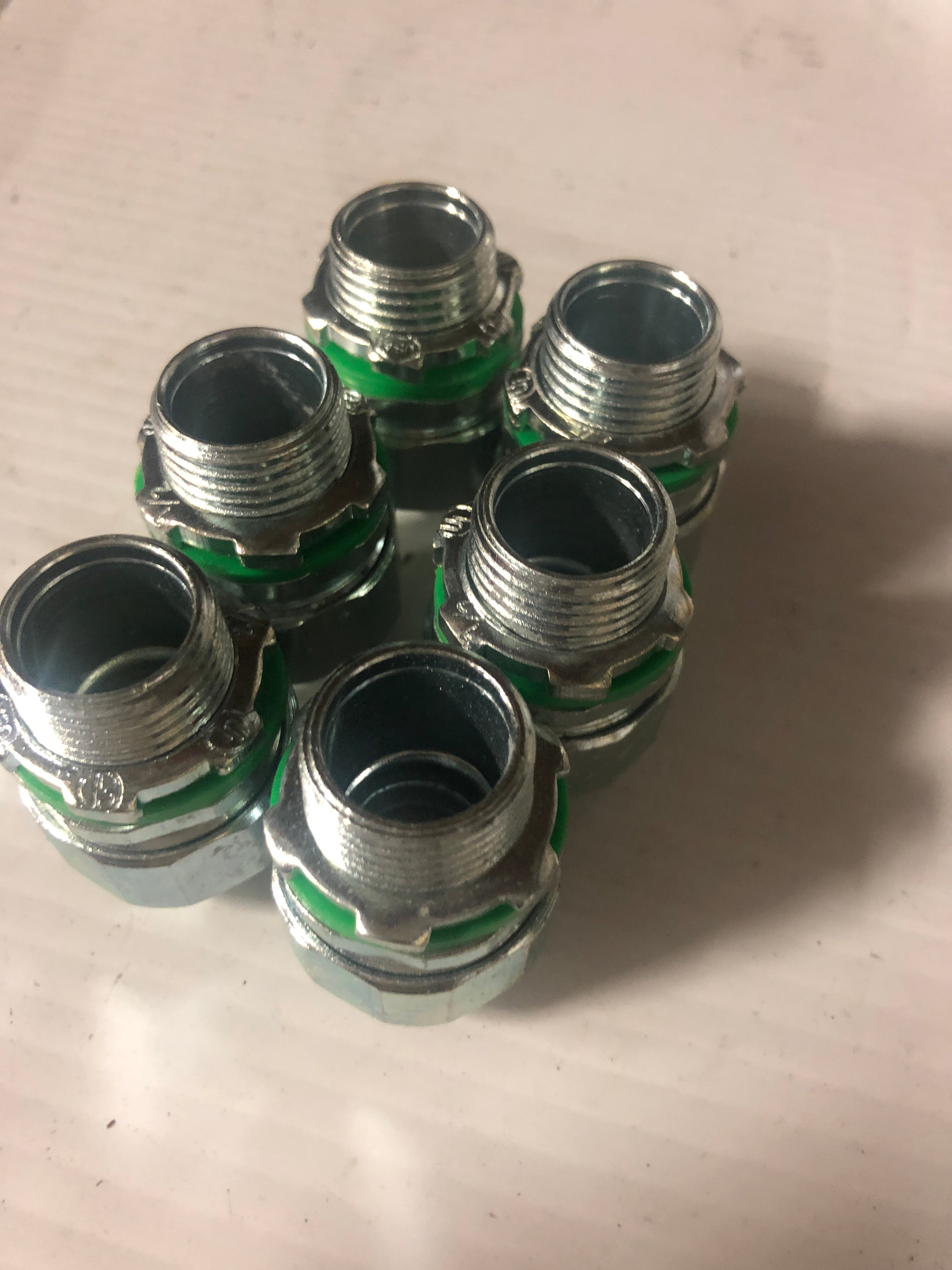 1/2" Compression Coupler Fitting - Lot of 6