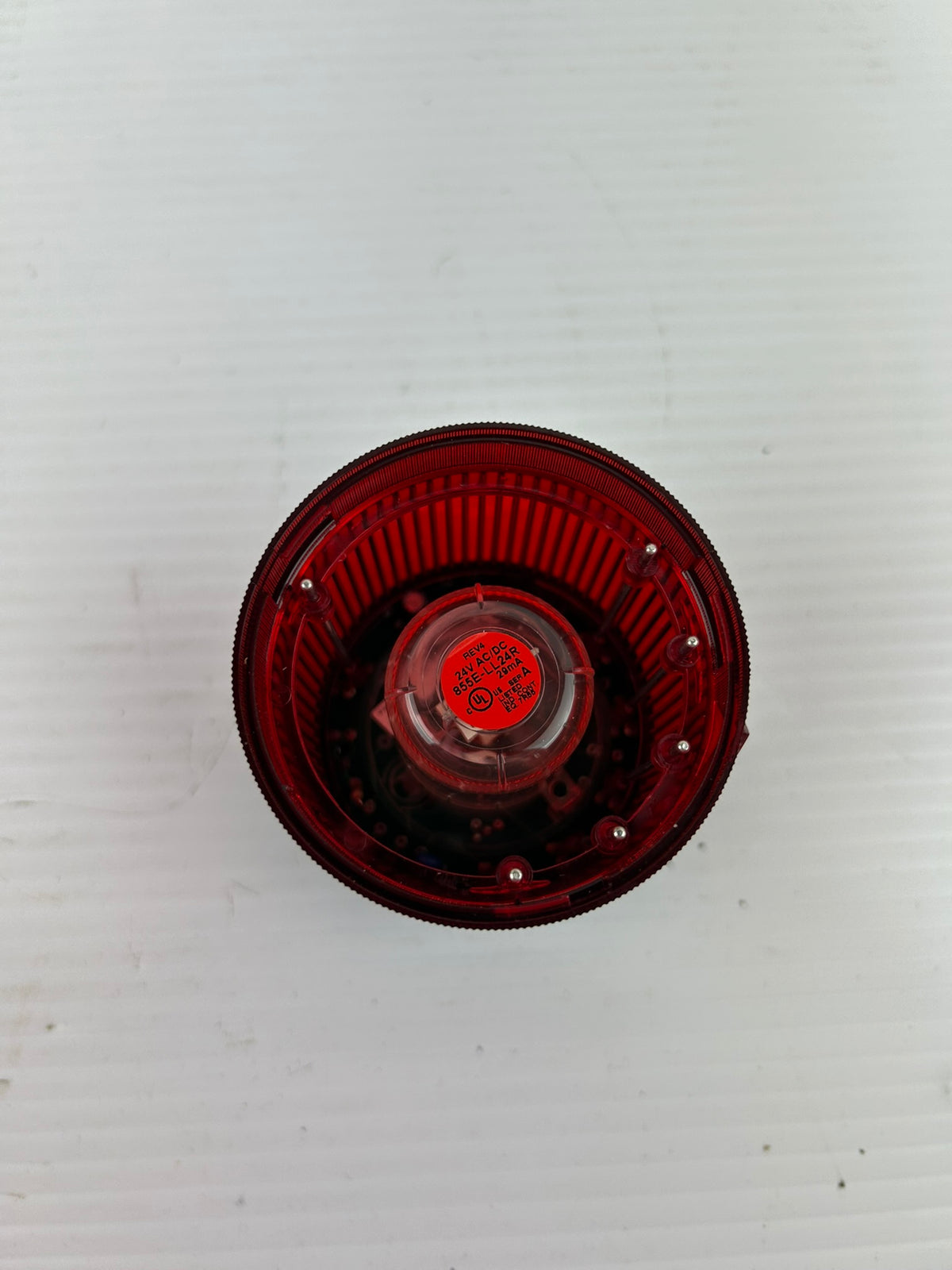 Allen Bradley 855T-B24GL4 Flashing Red LED Indicator Light Series C
